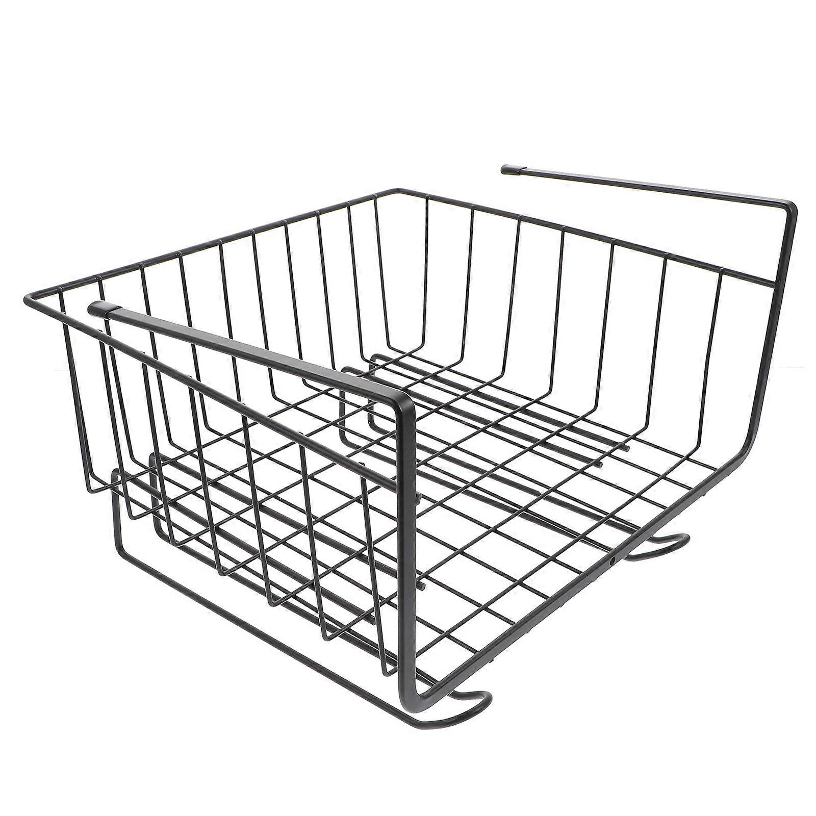 Under Shelf Hanging Rack Kitchen Cabinet Basket for Storage 2Pcs