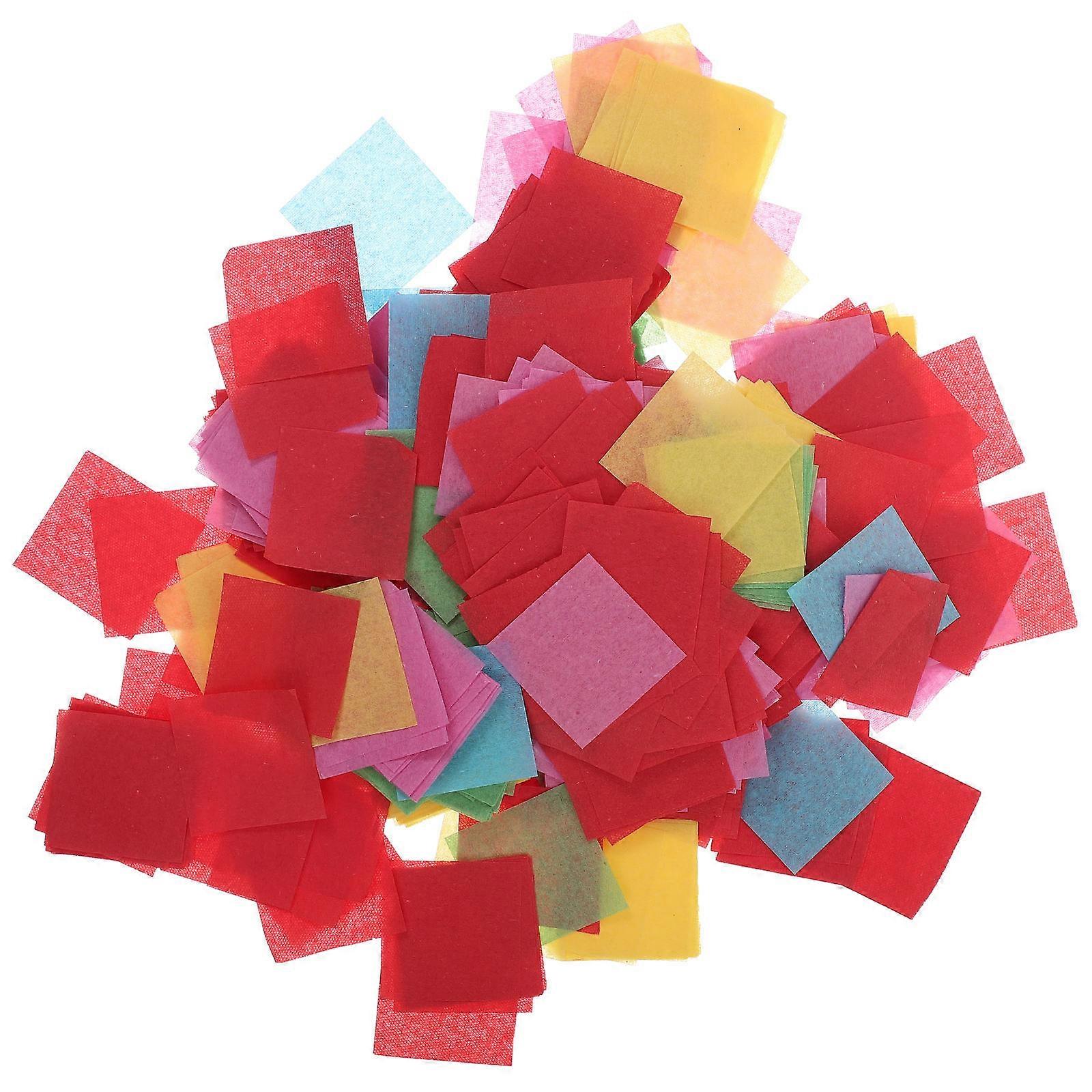 Tissue Paper Squares Party Confetti for 2Sets Decorative Wedding Events