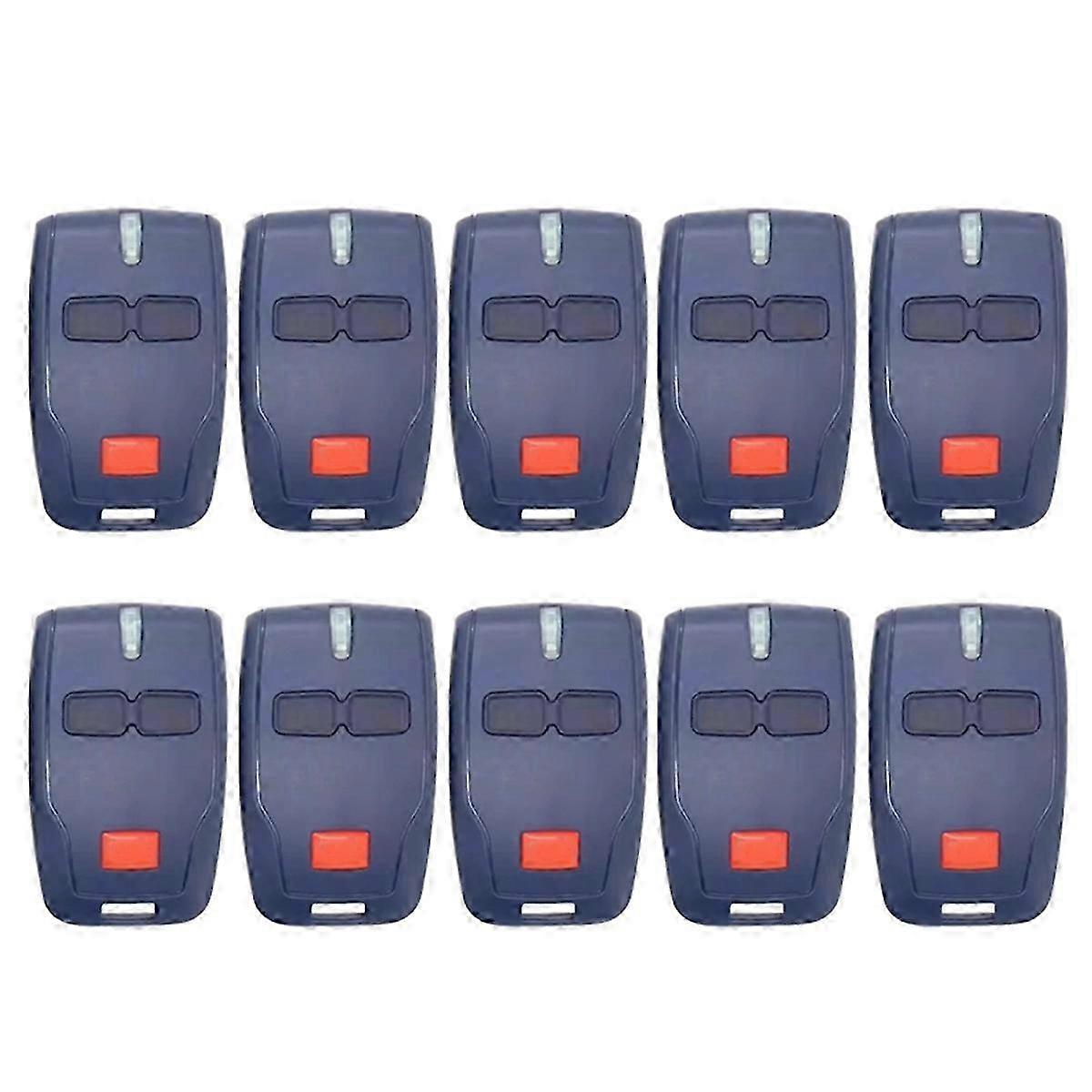 10pcs Remote Control 2 Button 433MHz Rolling Code Garage Door Gate Remote Control for MITTO 2 MITTO