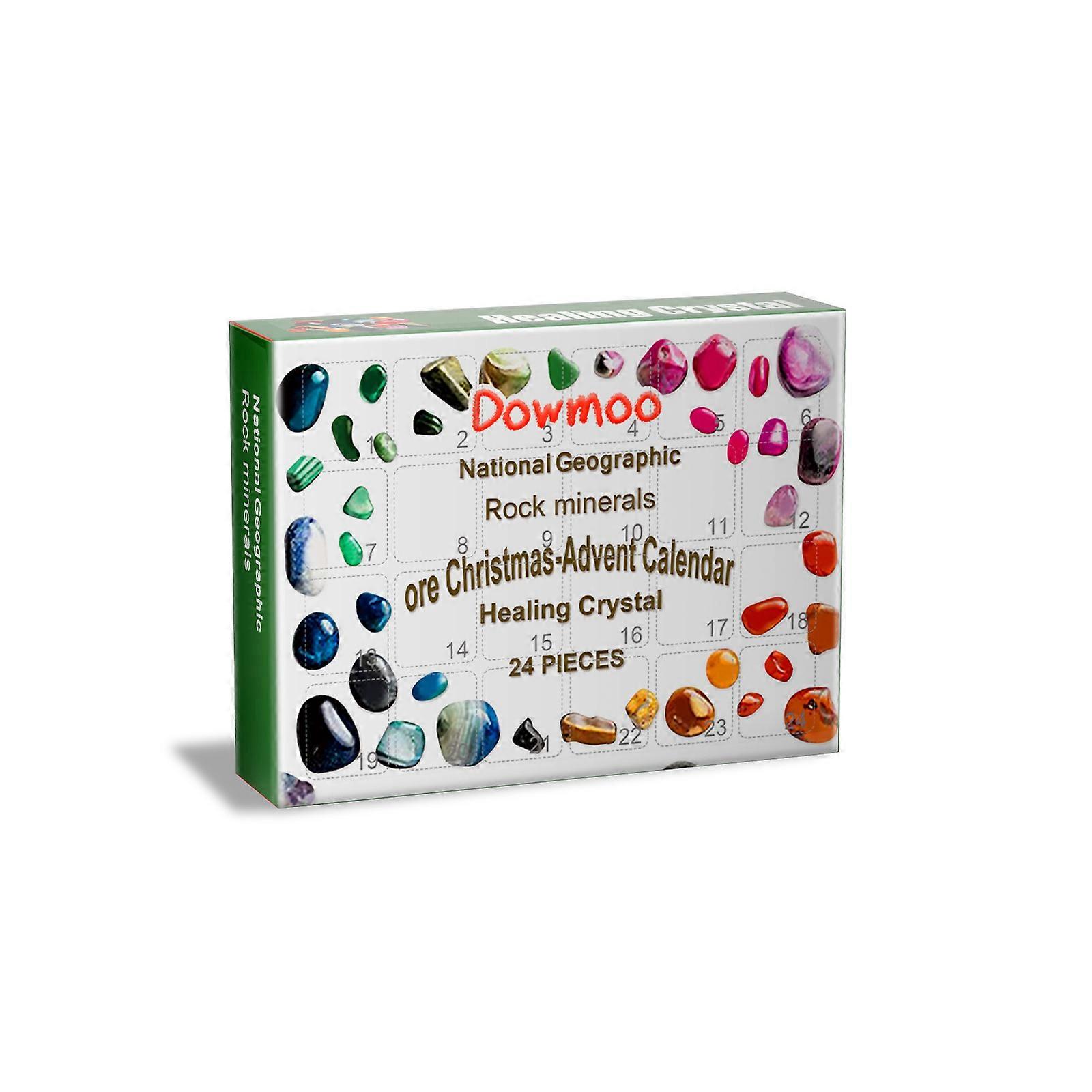 Κουτί ορυκτών περσίδων 24-πλέγματος, παιχνίδι εικασιών για χριστουγεννιάτικες διακοπές, κουτί ορυκτών περσίδων, μικρό δώρο, κουτί ορυκτών περσίδων 24-πλέγματος