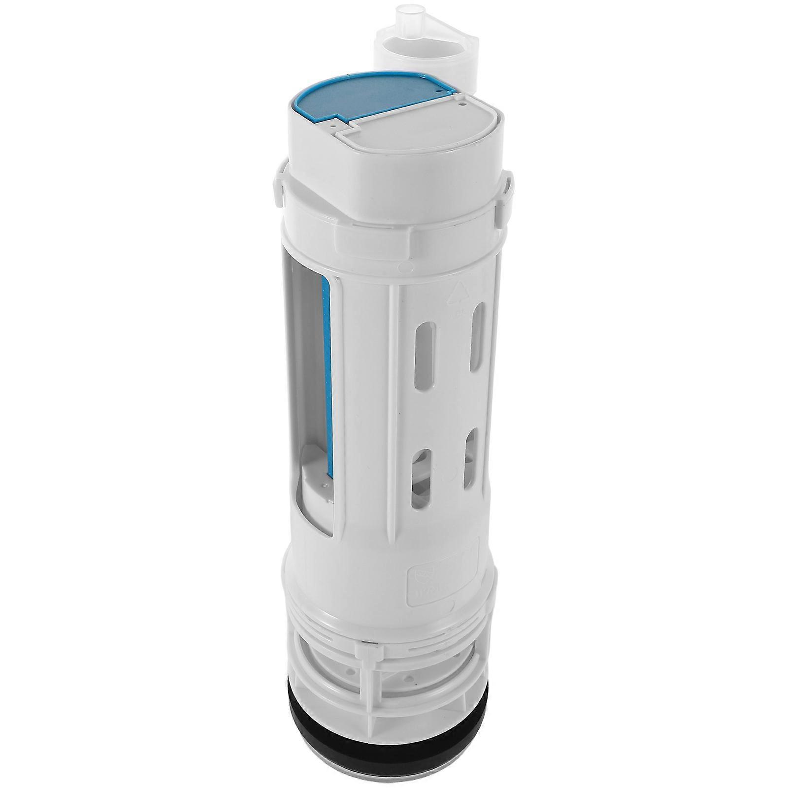 Dual Flush Valve Replacement for Toilet Tank with Push Button 4Pcs White