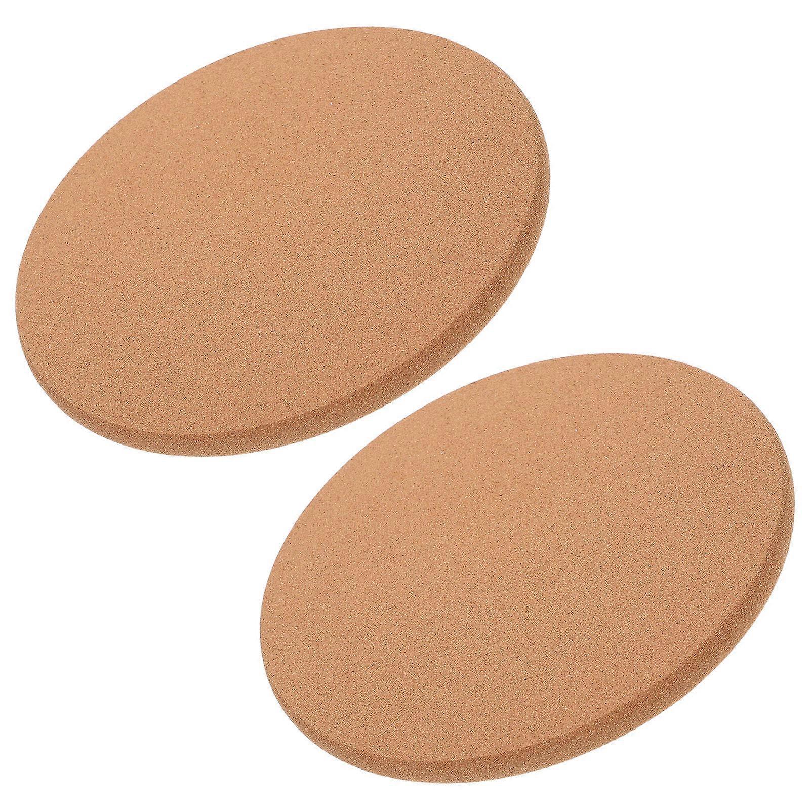 Cork Pot Trivets Round Coasters for Heat Resistant 6Pcs Use