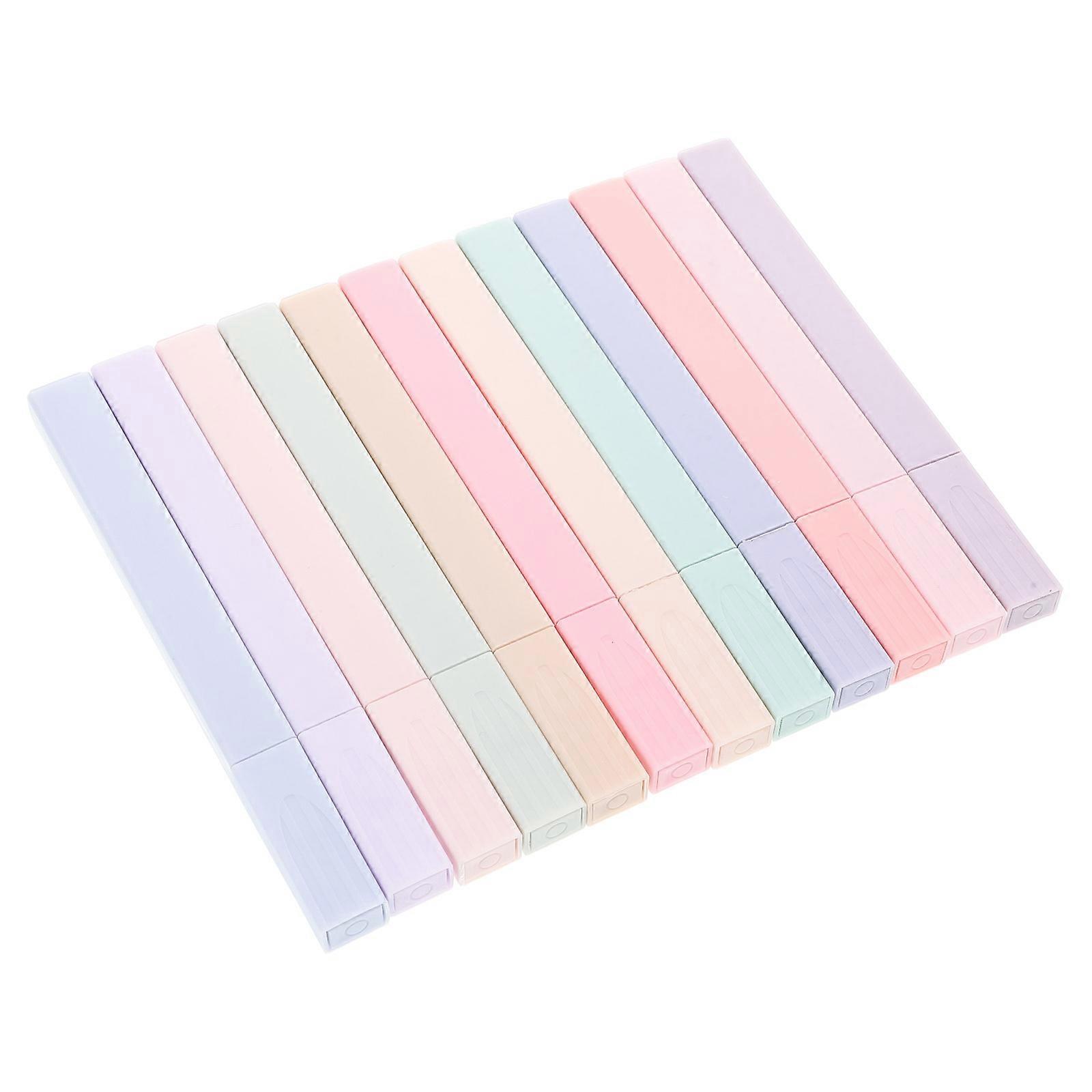 Cute Highlighters Tip Markers for Planner 36Pcs Assorted Colors