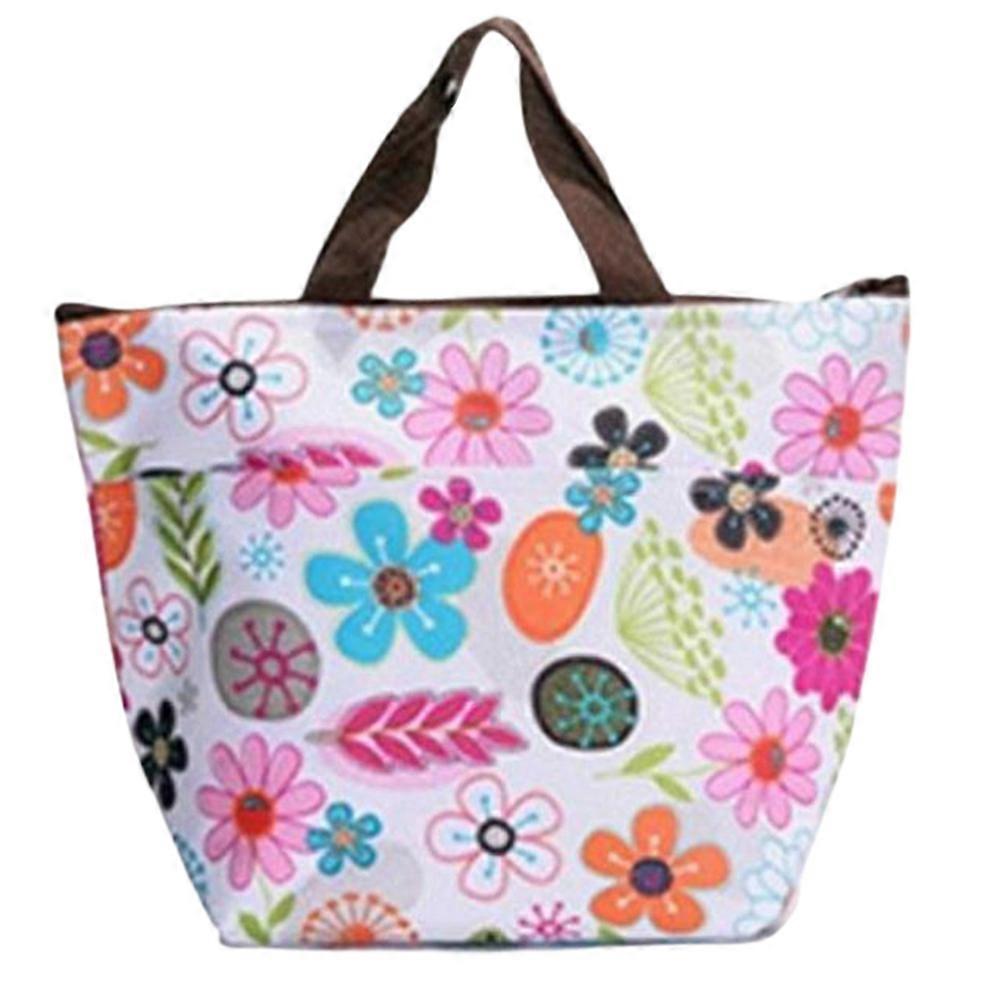 Lunch Bag Printing Bento Bag for Storage Use 2Pcs Carrying Tote for Women