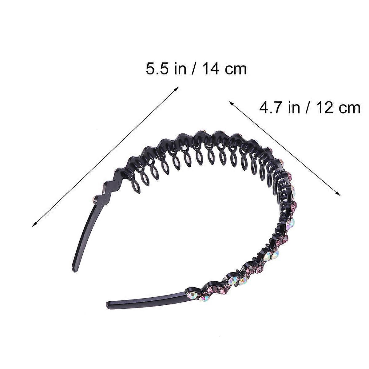 Faixa de cabelo com dentes para meninas