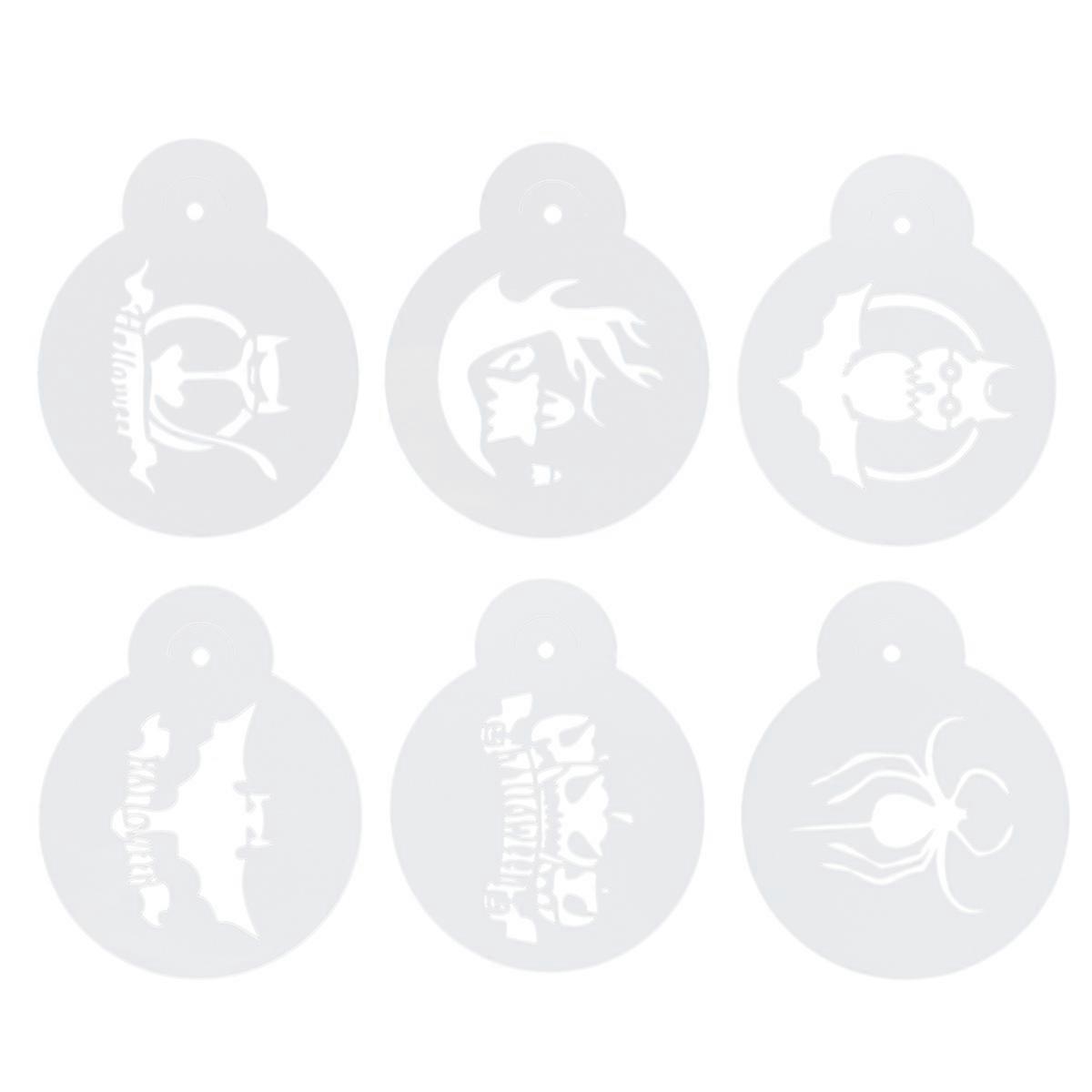 Latte Art Stencils Coffee Decorating Stencils for Use 18Pcs