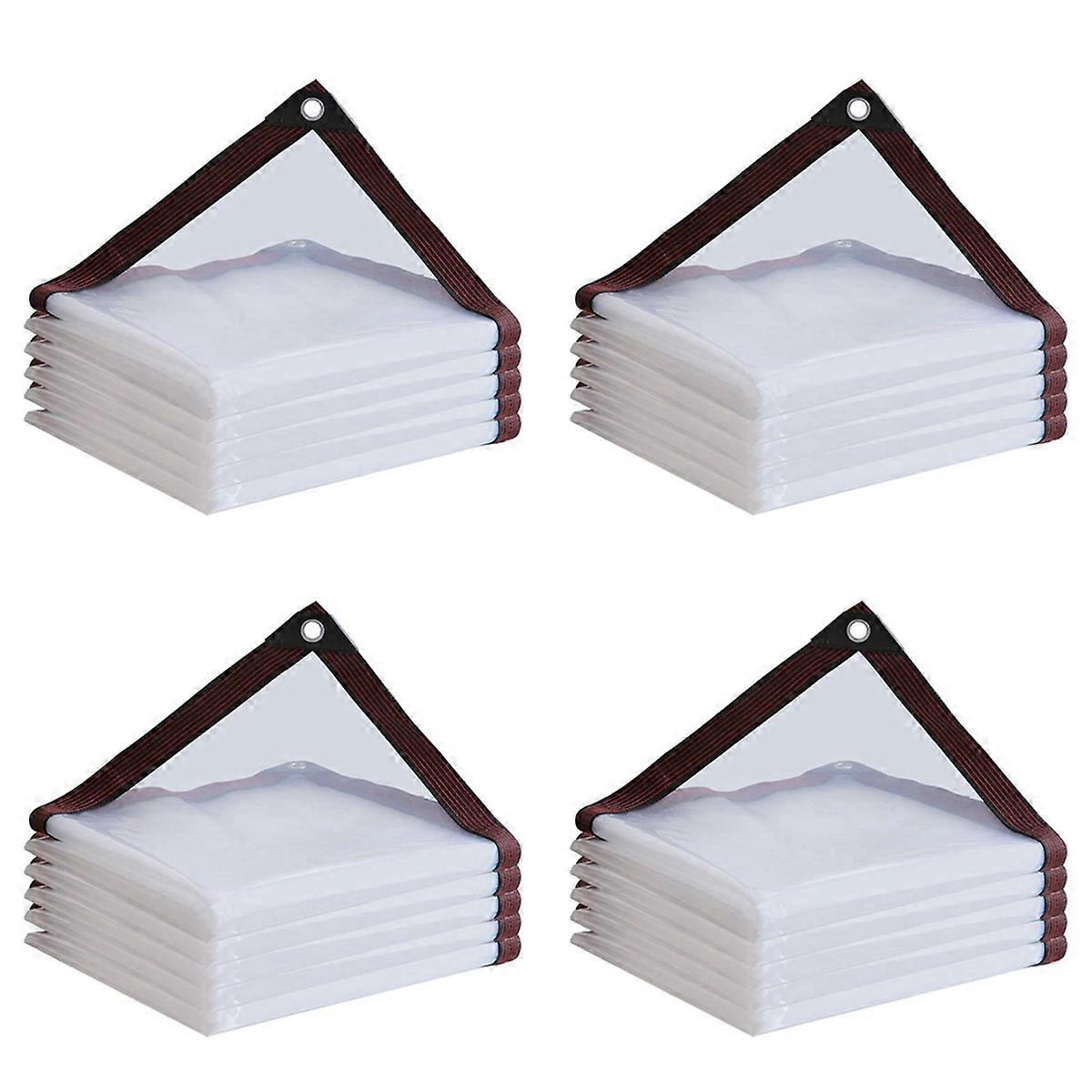 Prelată rezistentă la apă - prelate transparente pentru sarcini grele, capac transparent în aer liber