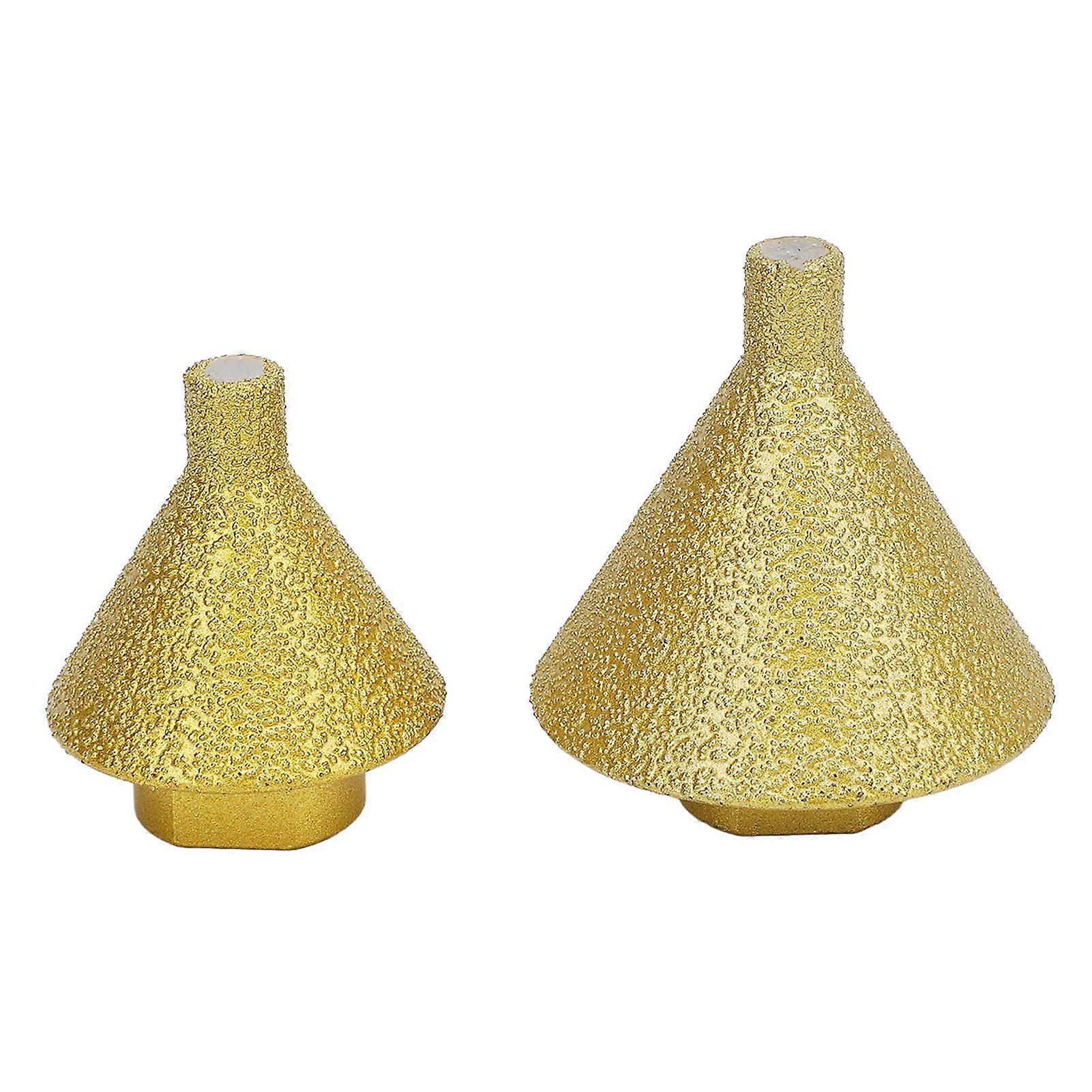 Diamond Beveling Chamfer Bit High Accuracy 38mm and 50mm Diameter M10 Thread Diamond Countersink Drill Bit