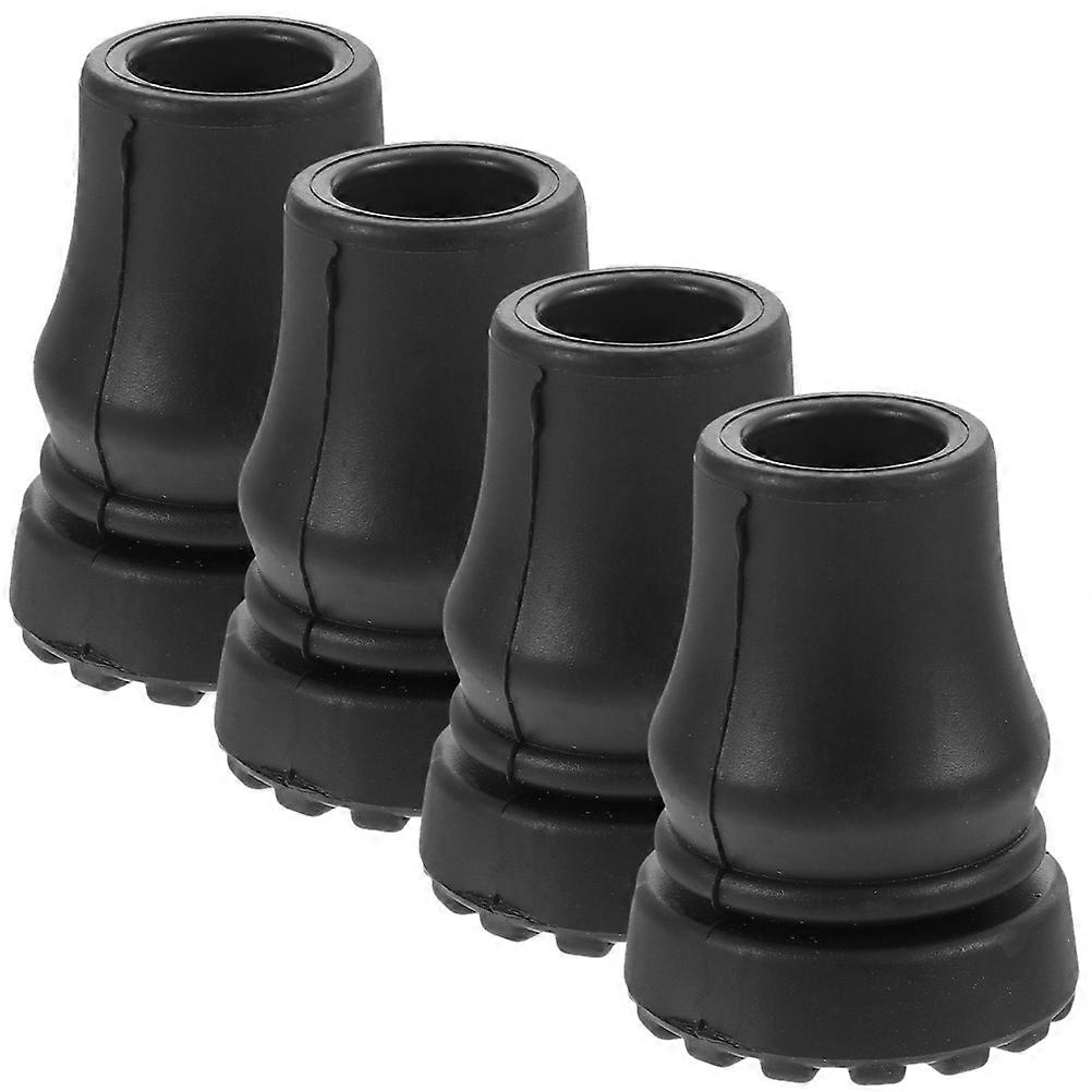 Tips Walking Stick Anti-Skid Foot Covers 8Pcs Set