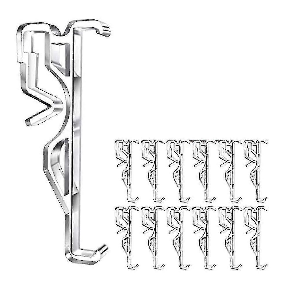 Valance Clips, Clear Plastic Valance Clips(12 Pcs)