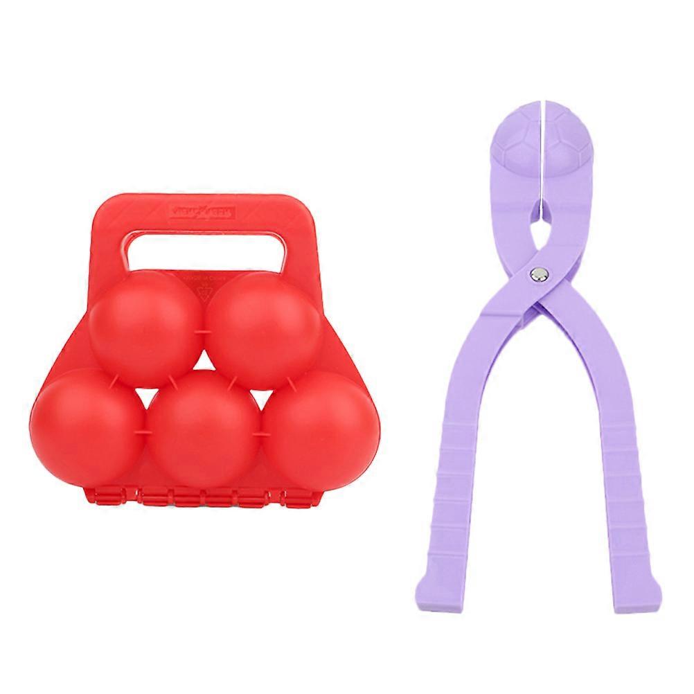 Kids Winter Toys Maker with Comfortable Grip 4Pcs Set