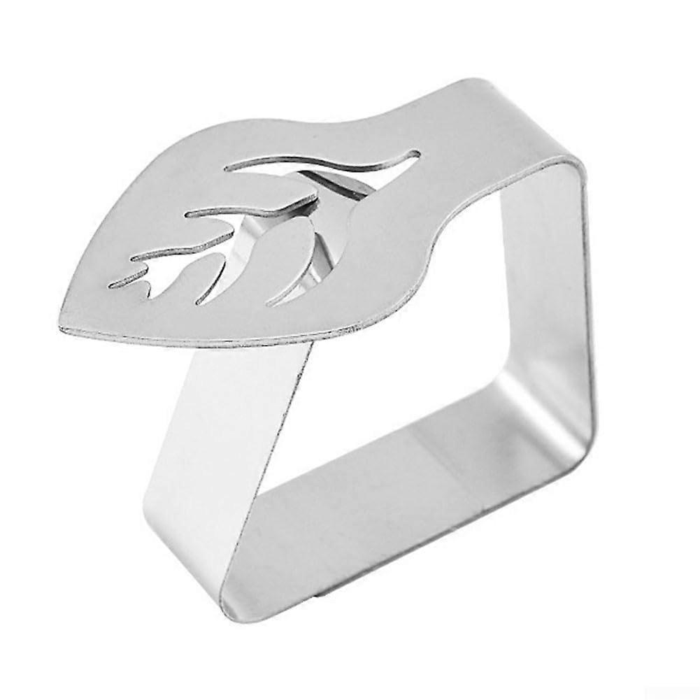 Tablecloth Clips for Secure Attachment Silver Stainless Steel Universal Fit