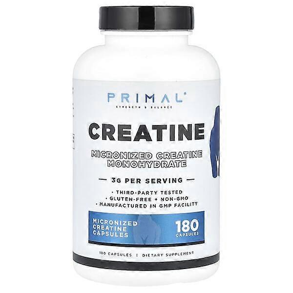 PrePrimal, Creatine, 180 Capsules (0.75 g per Capsule)
