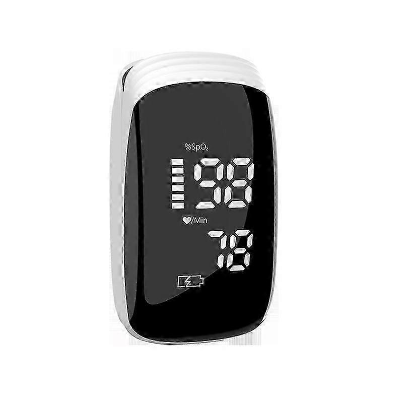 Finger Pulse Oximeter Blood Oxygen Meter Monitor Sensor Fingertip SpO2 Measure Oxygen Saturation Monitor 5color 1pc