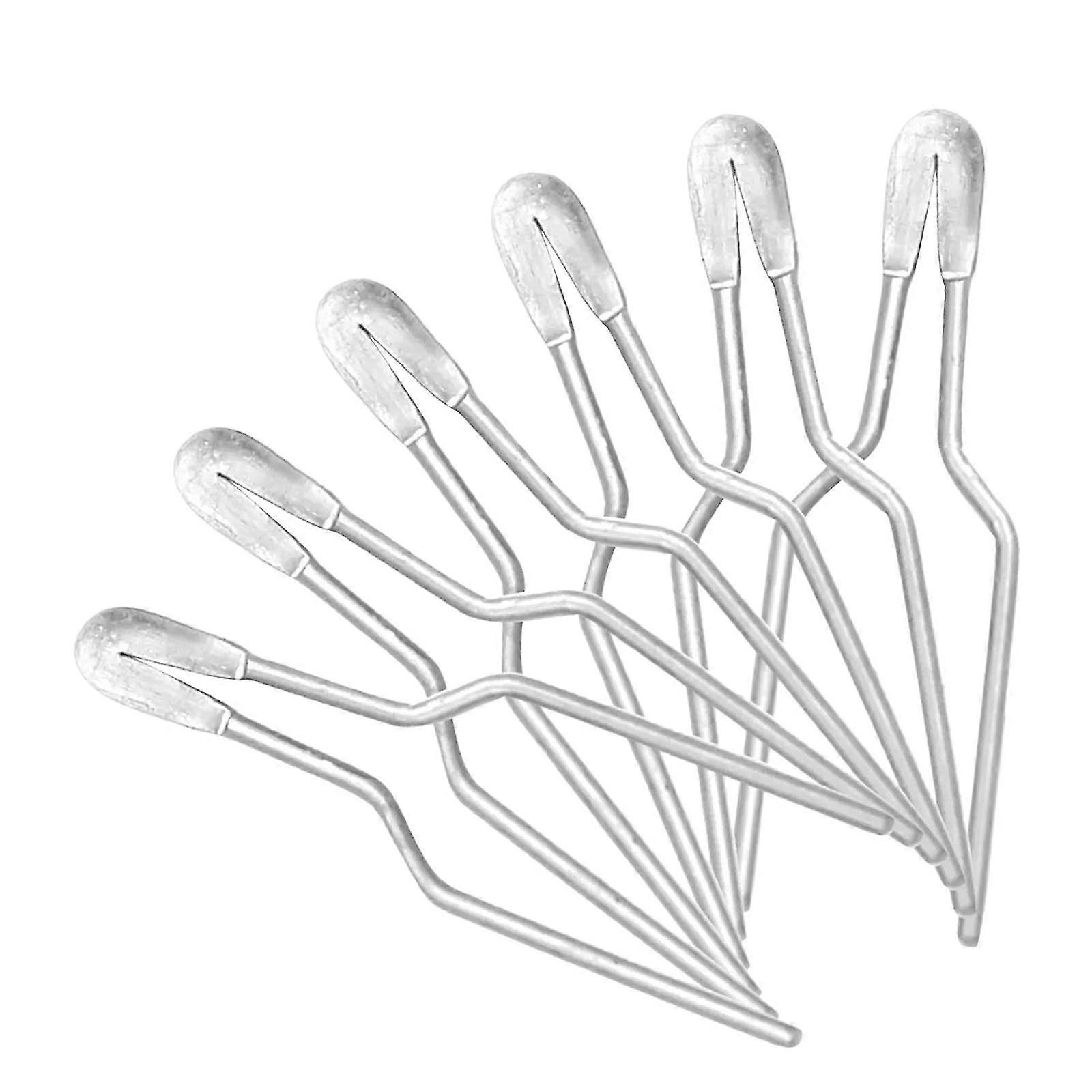 6Pcs Pyrography Tips Pyrography Pen Tips Replace Wood Leather Making Woodworking Wood Burning Nibs Portable Wood Burning Tips 25-26s