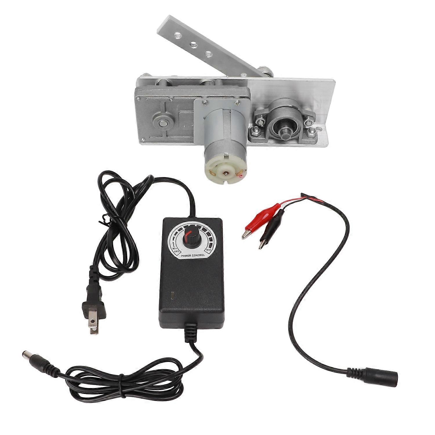 المحرك الخطي الترددي 12 فولت 10-130 درجة دورة محرك ركوب الدراجات القابل للتعديل