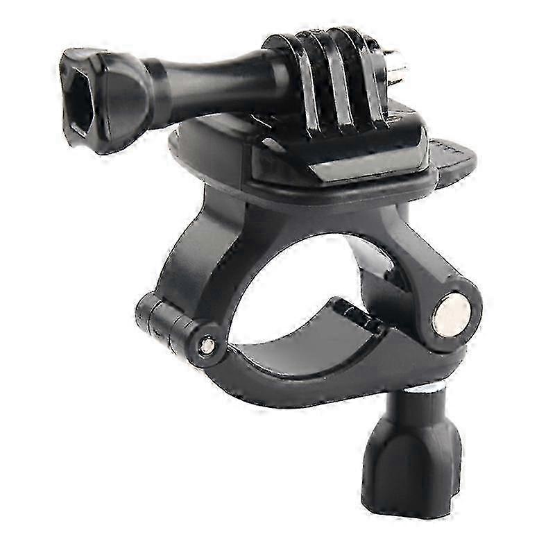 GP435 Small Size Bicycle Motorcycle Handlebar Fixing Mount for GoPro, Insta360, DJI and Other Action Cameras(Black) miao4