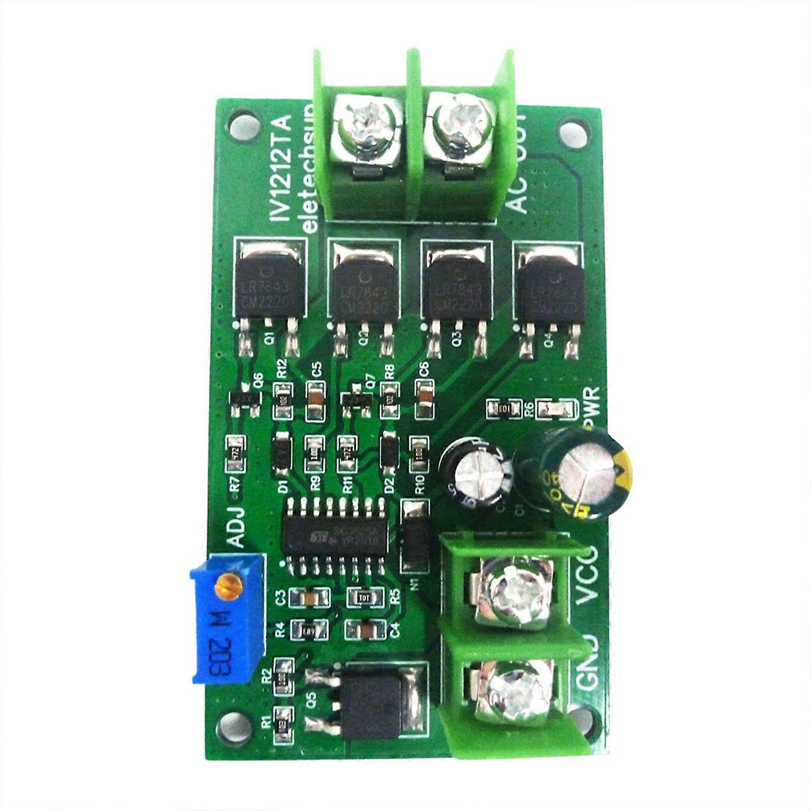 12V 100W Square Fluctuation Regulator Driver Board Dense Circuit Board Plan For Computer Storage Potential Regulation Multicolor