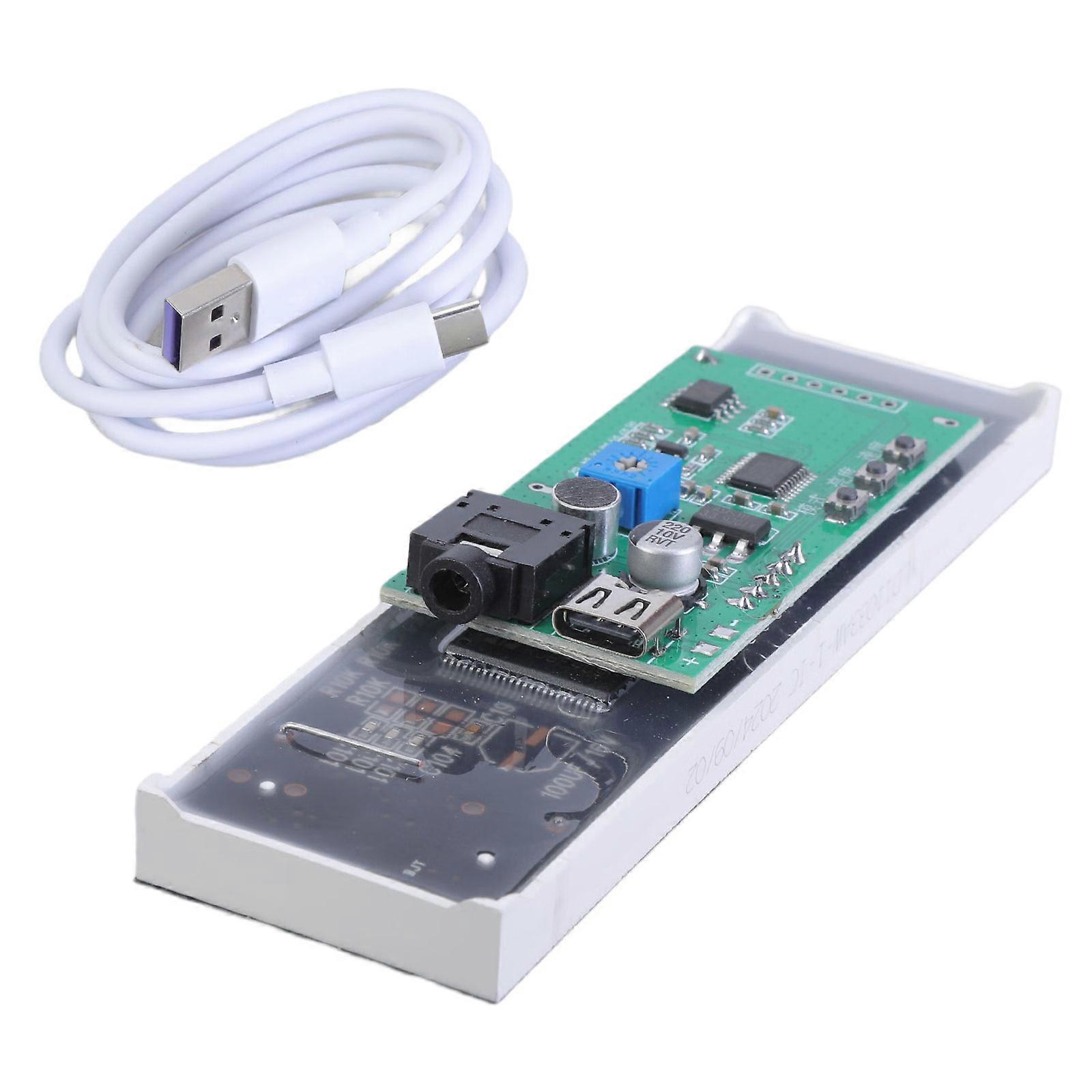 20Hz to 25KHz  LED Music Spectrum Rhythm Light Sound  Visualizers Easy to Use for game  Room & Homes  Studio Decoration Multicolor