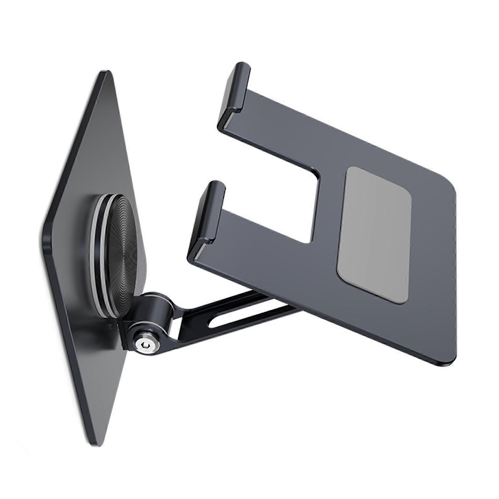 Foldable Tablets Bracket Stand Portable Laptop Bracket Heat Dissipation 360 Degree Rotatable Adjustable Stand for Lapto  Gray