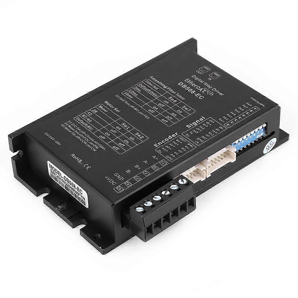 Digital Stepper Motor Driver Nema 17 23 24 34 Automatic Adjustment for EtherCAT DC24-50V1-8A