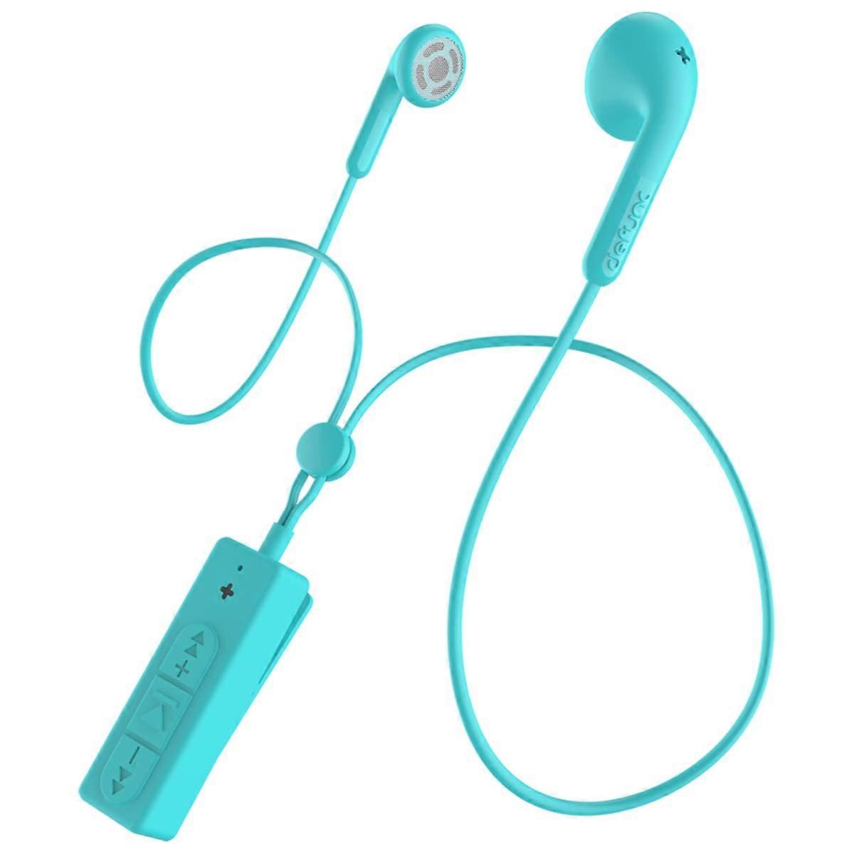 Basic Talk Bluetooth Headset with Microphone, Turquoise