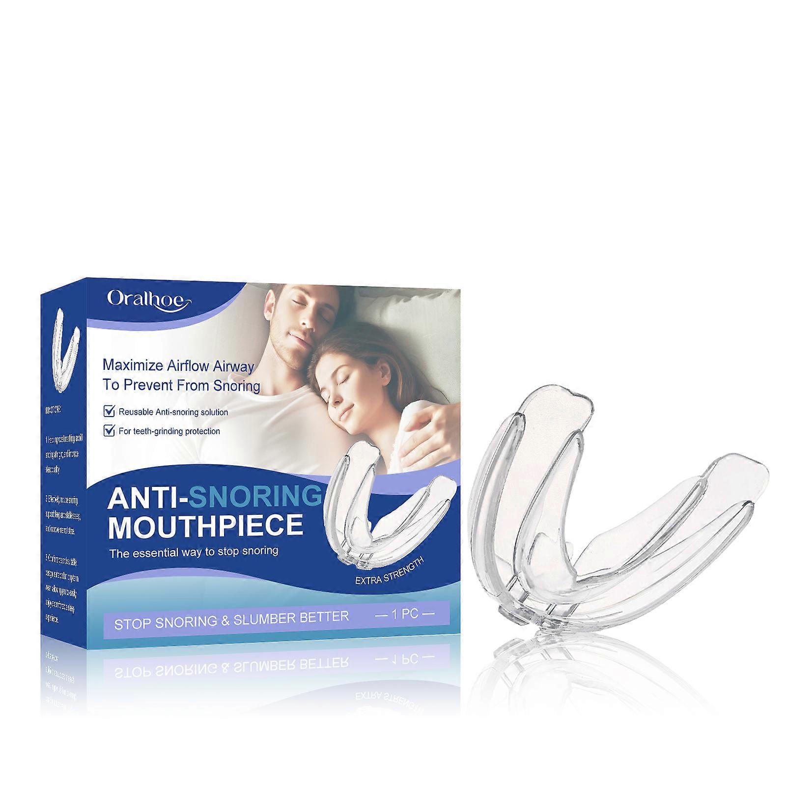 Oralhoe Sleep Anti Snoring Tooth Socket Comfortable Design Care Sleep Quality Anti Snoring Beat Tooth Socket