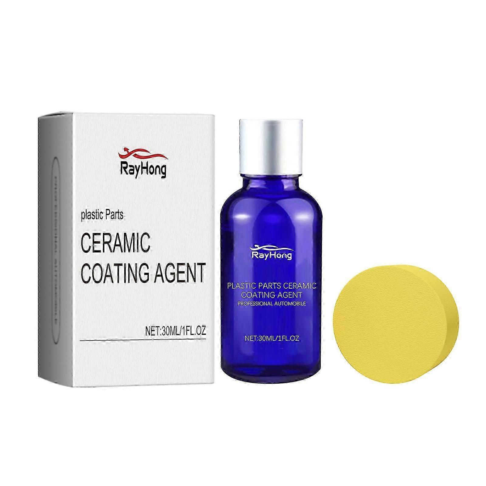 Automotive Plastic Restorer - Water-Resistant, Easy to Use Interior Cleaner & Protector