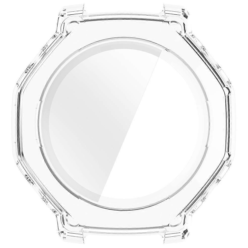 48MM Watch Case with Integrated Screen Protector for Amazfit T-Rex 3 PRO (Transparent)