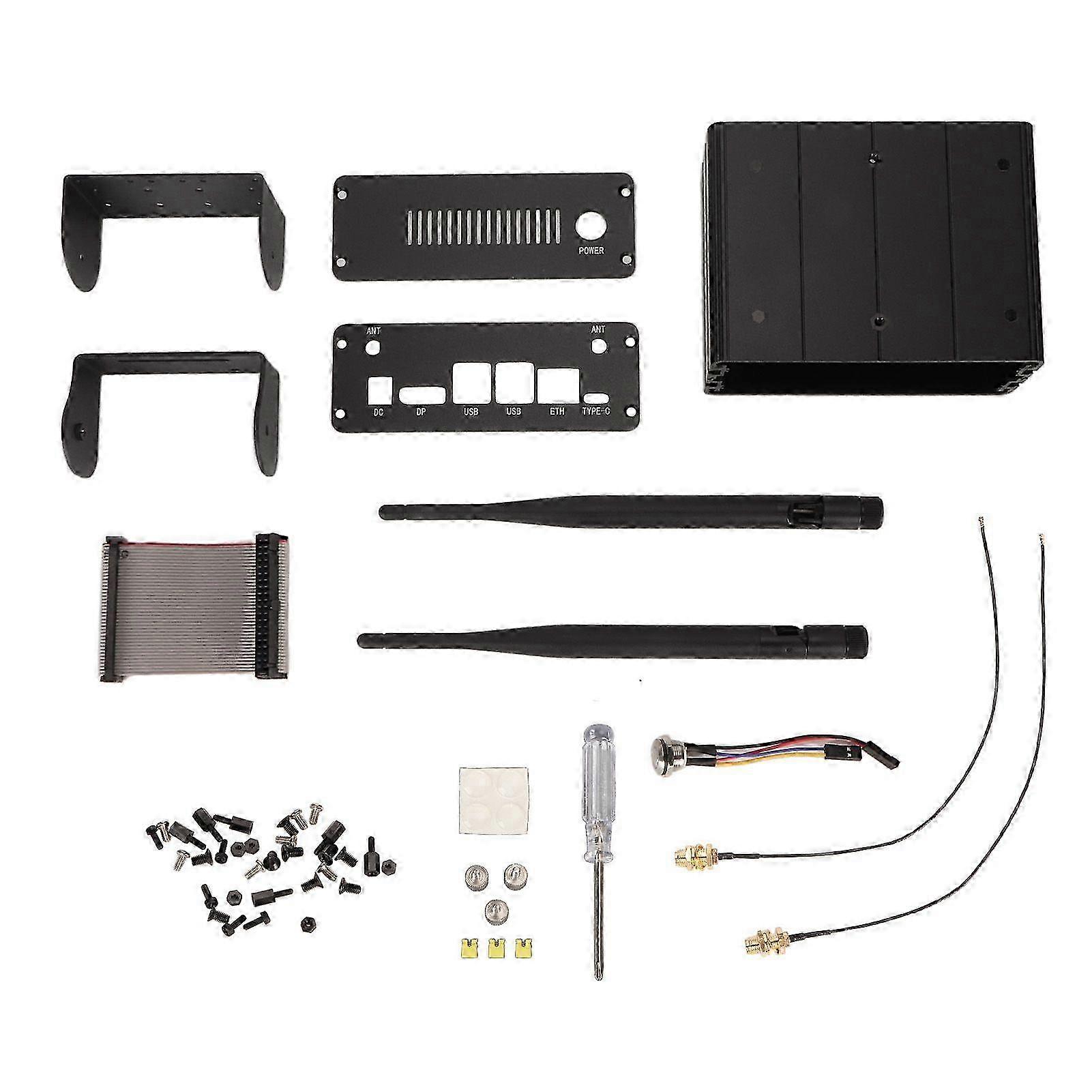 Behuizing van aluminiumlegering voor Jetson Orin mini-computerbehuizing met camerahouder voor Jetson Orin Nano NX-kits