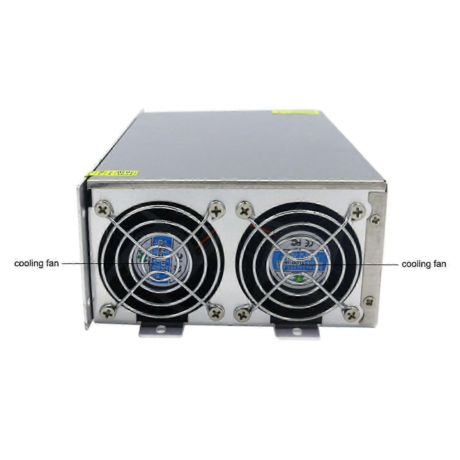 AC 110/220V to DC 48V//31.3A/1500W Switching Power Supply Adapter Driver Transformer Converter for CCTV/ Printer/ LED Strip Light/ Router