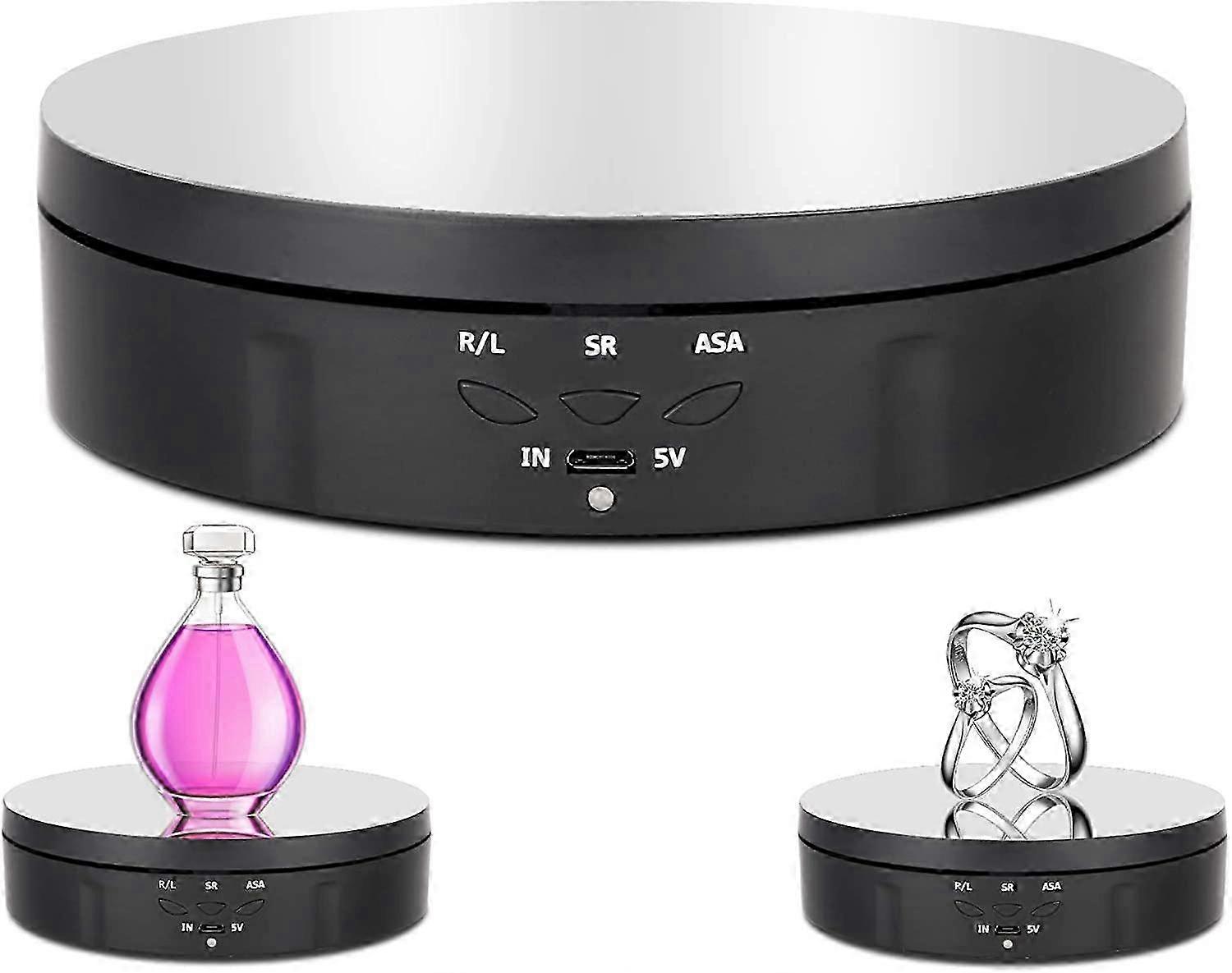 Motorized Rotating Display Stand,360 Degree Rotating Display Stand,3 Speeds,3 Display Angles SZRH