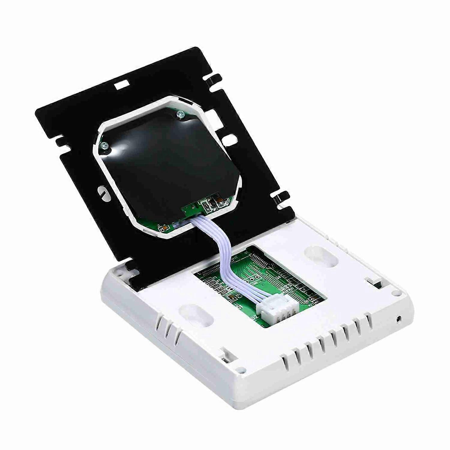 Electric Heating Thermostat 16A Weekly Programmable LCD Touch Screen Digital Thermostat for Home Sch