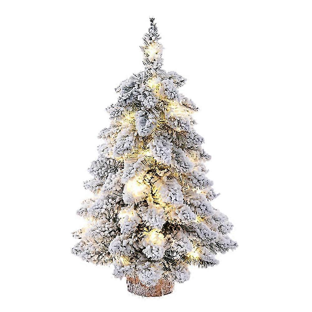 Desktop Christmas Tree Snow Flocking Artificial Christmas Tree
