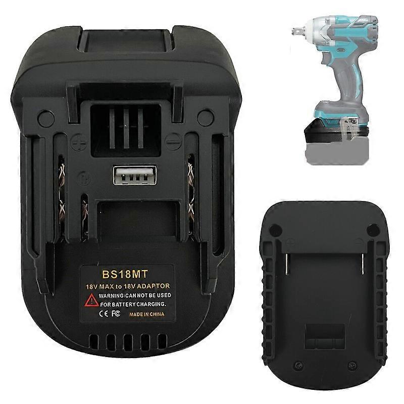 Battery Adapter for Makita 18V Lithium-Ion Cordless Tools, Convert for Milwaukee 18V or Dewalt 20V Lithium Batteries to Makita 18-volt BL1830 BL1850