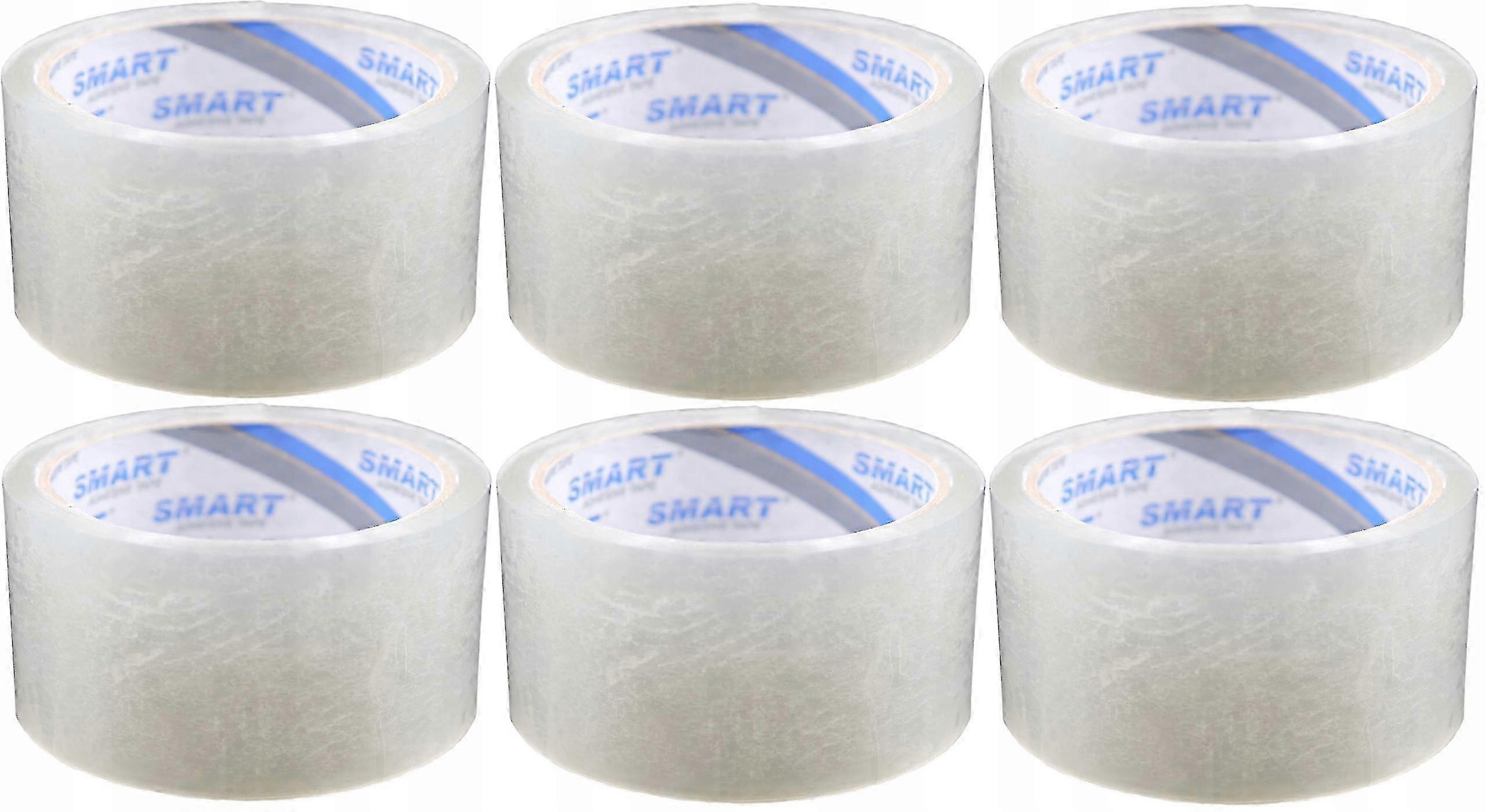 Packing Tape Smart Colourless Width 48 Mm Length 60 M 6 Pcs. 2025