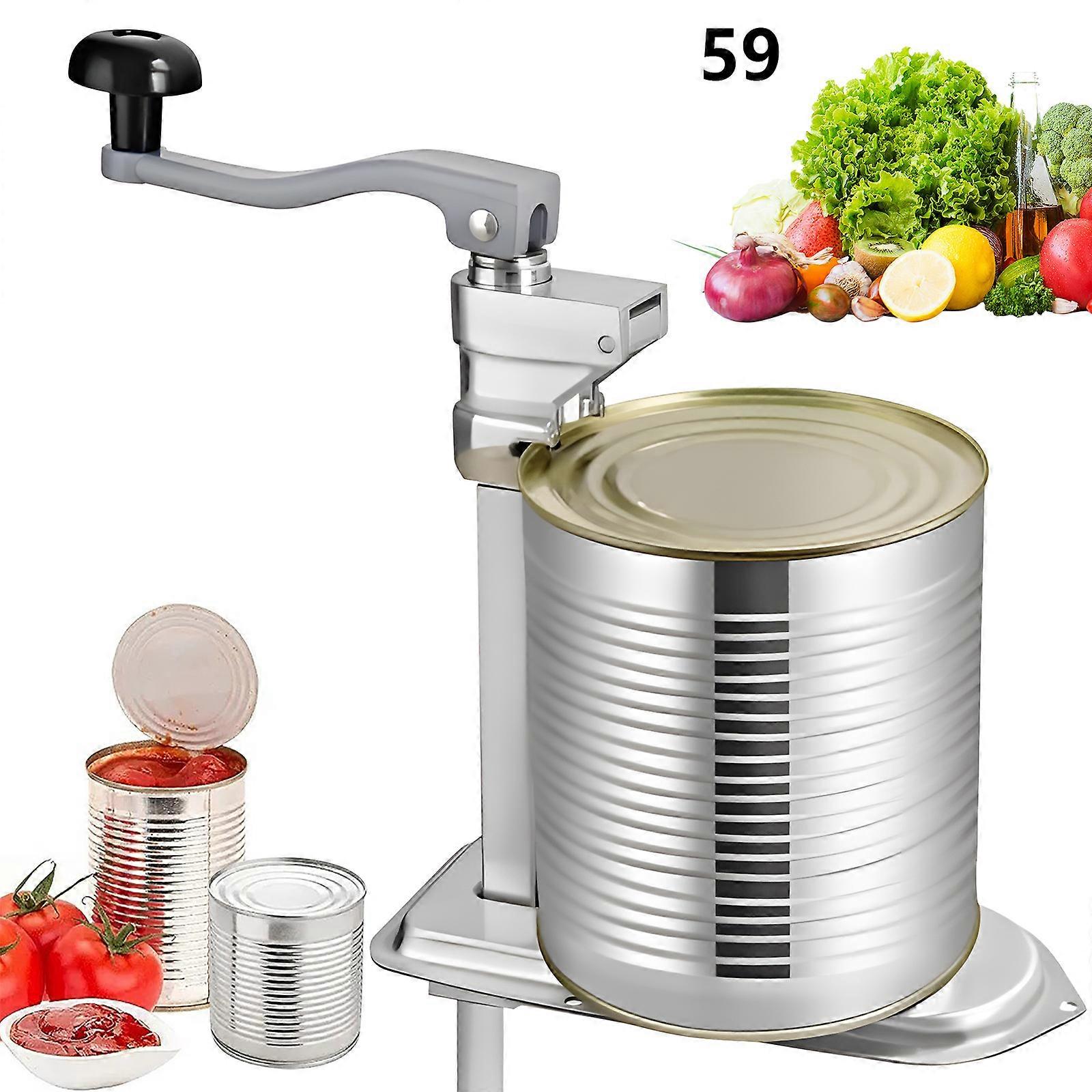 Manual Can Opener For Commercial Kitchens Durable Construction Ergonomic Handle Efficient Design Easy To Professional level Tool Multicolor