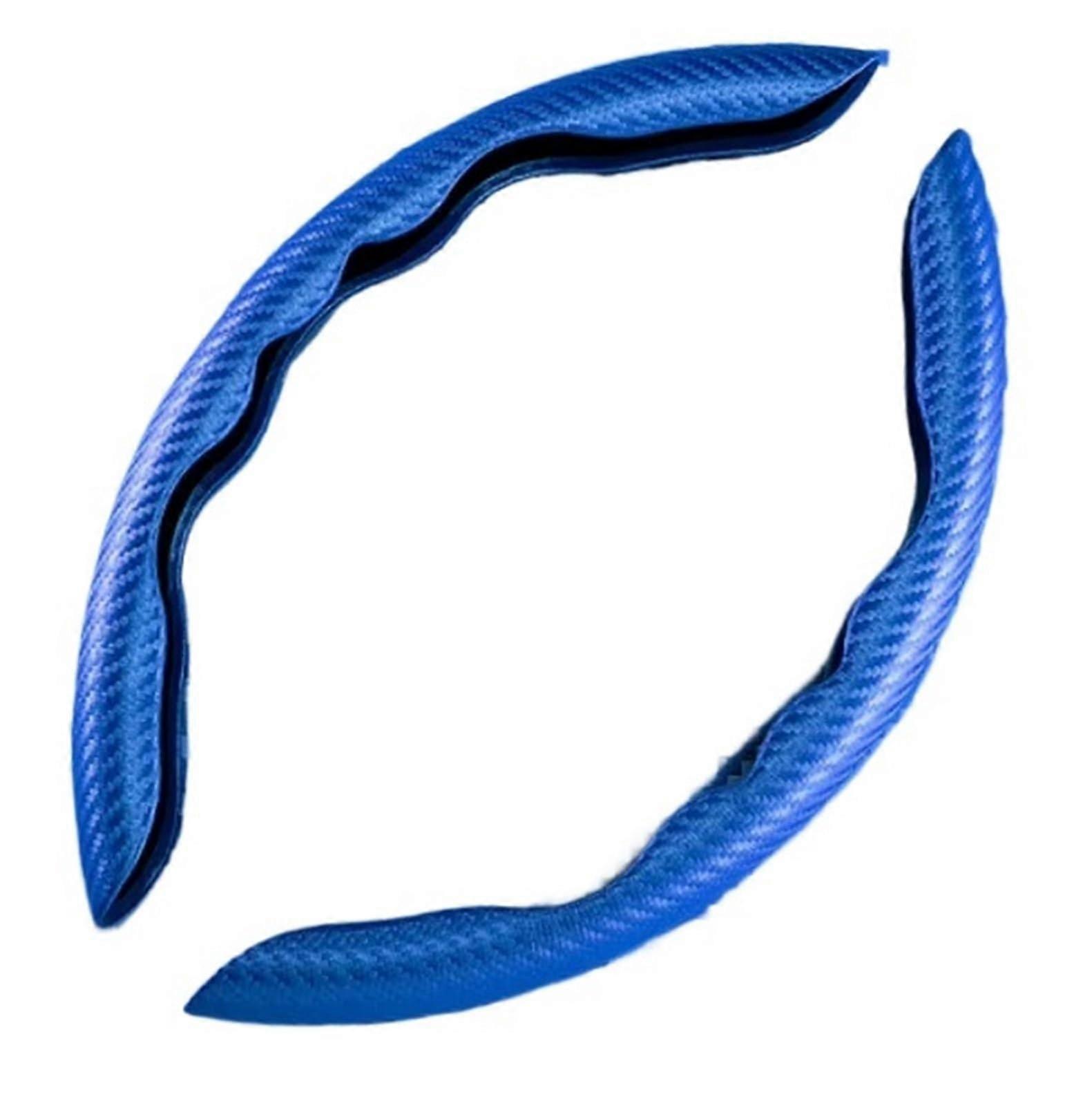 Steering Wheel Cover Universal AntiSlip Blue Car Protector NonSlip AntiSkid Accessory