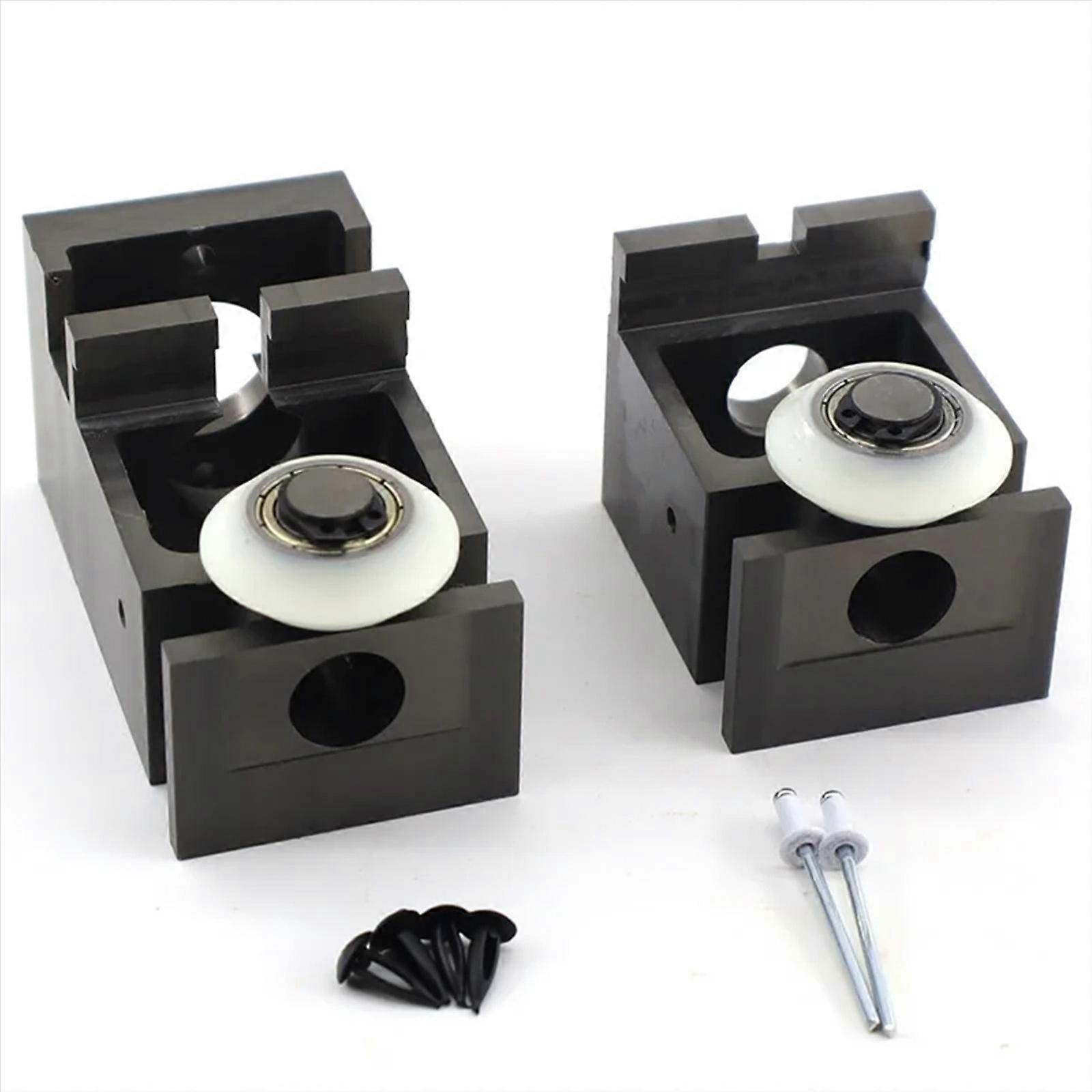 No Aluminum Bearing Block Pair with V Roller Shoe for Slide Out Mechanism Multicolor