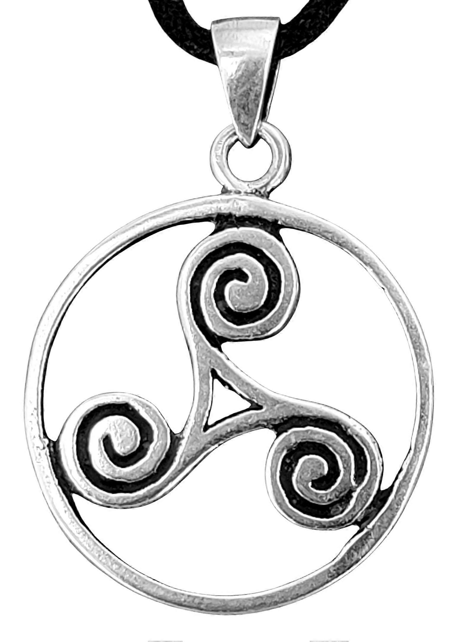 Colgante 24 Triskele - Plata