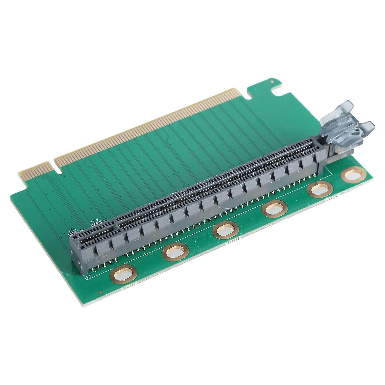 PCIE 3.0 16X 90 Degree Adapters Risers Card PCIExpress for Small 1U Computer Server Special Chassises Multicolor