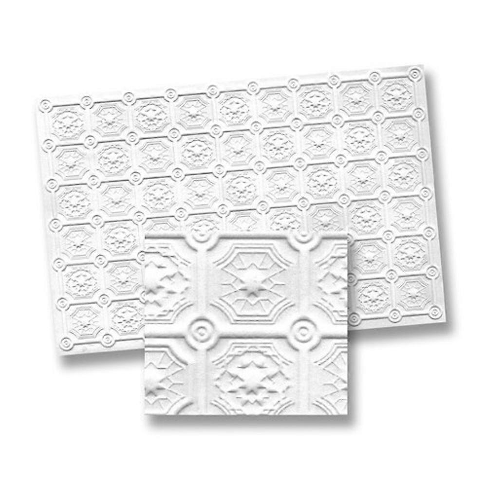 دمى البيت فو سقف القصدير مصغرة 1:12 مقياس رغوة المجلس 13 × 9 بوصات