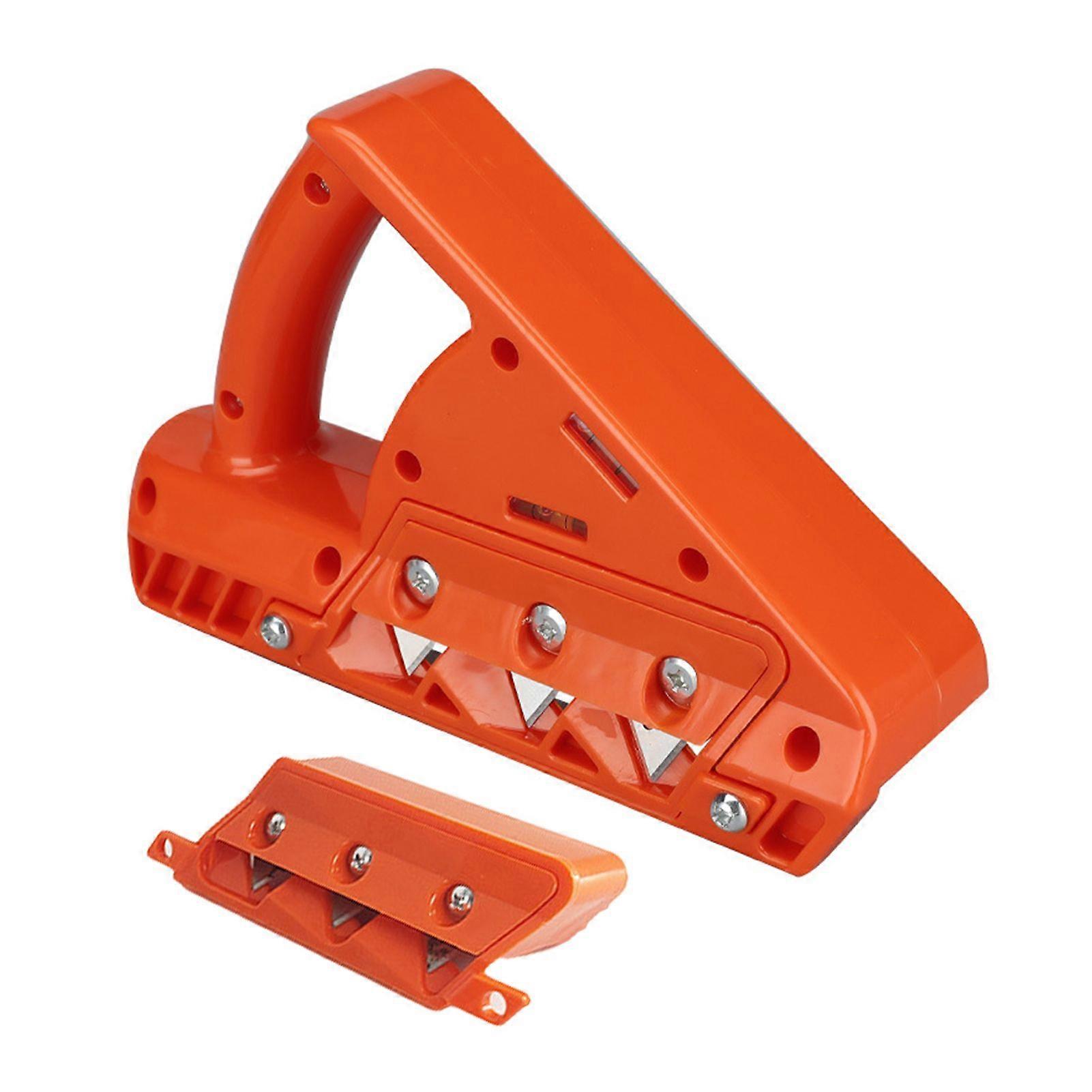 Mengxi Plasterboard Fast Cutter with Ergonomic Handle Easy to Use 45/60-Degree Plasterboard Edger Chamfering Planer Wood Trimming Tool