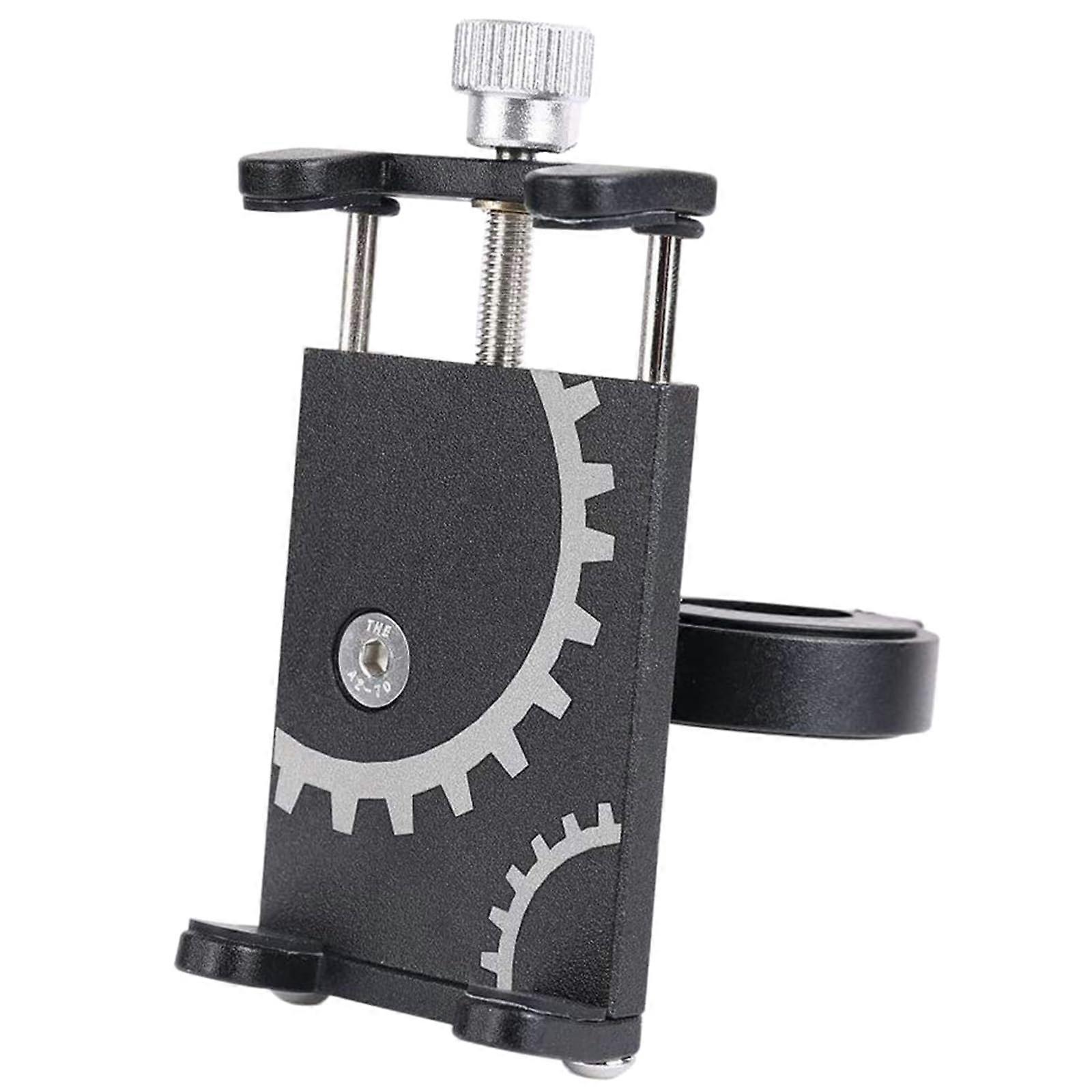 Bicycle Phone Holder Adjustable AntiSlip Handlebar Mount for Safe Cycling and Communication Black