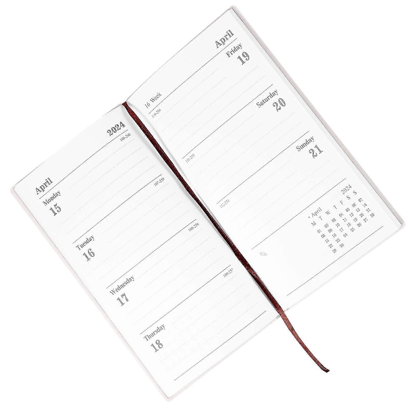 English Notebook Planner 2024 Monthly Planner To Do List Notebook English Notebook