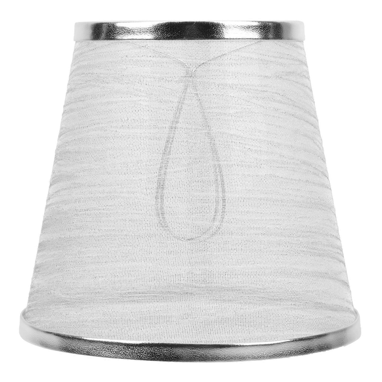 Transparent Cloth Lampshade for Decorative Use 3Pcs Simple Round Light Covers