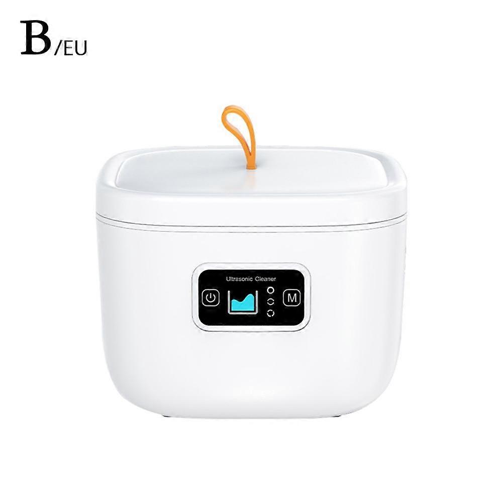 Kannettava ultraääninen UV-proteesien puhdistuslaite, 42 kHz:n syväpuhdistus, aito UV-valo, 3 ajastusasetusta, hiljainen käyttö, hammasraudat ja hammasraudat