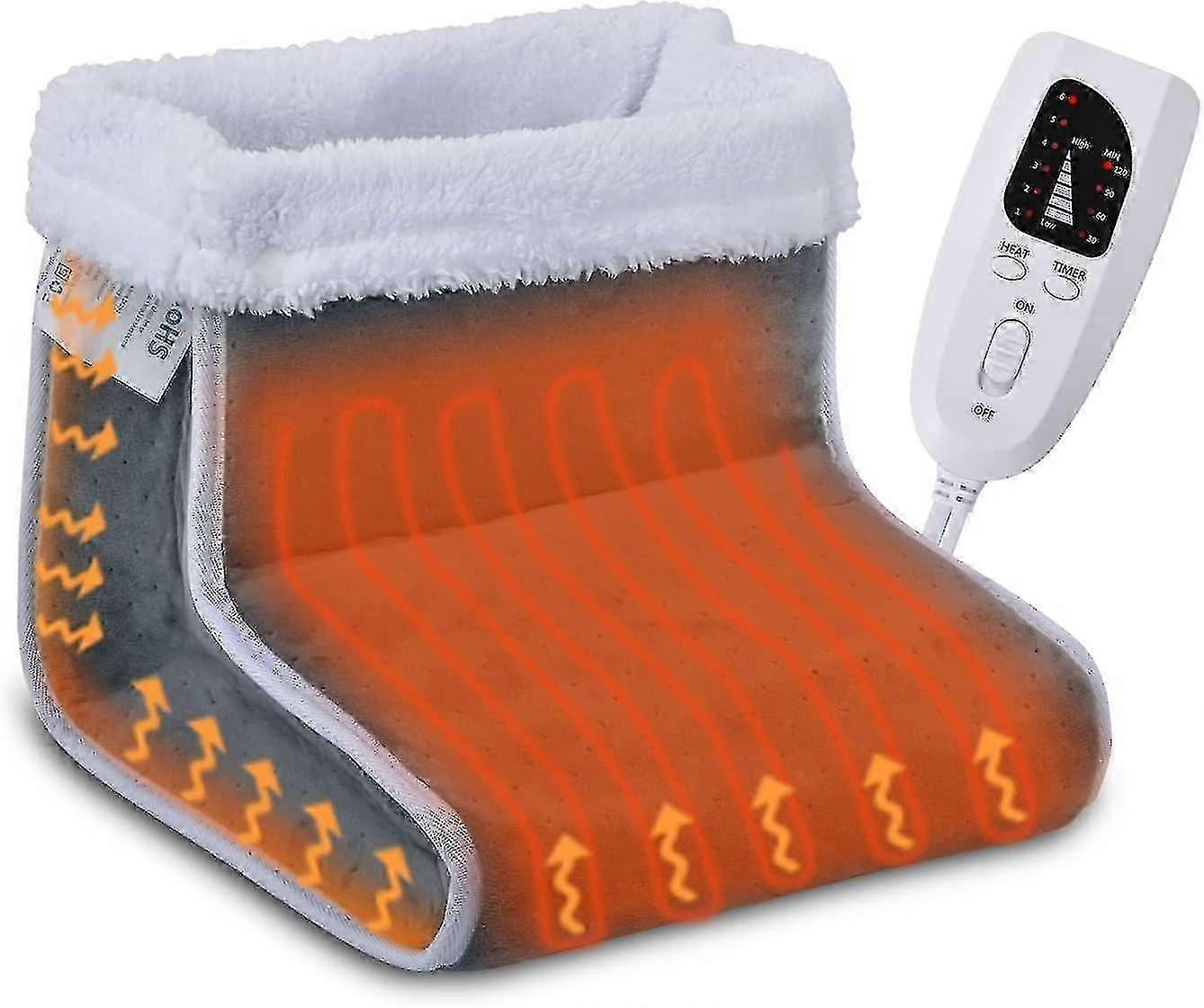 Electric Foot Massager with 6 Temperature Settings and Automatic Shut-off
