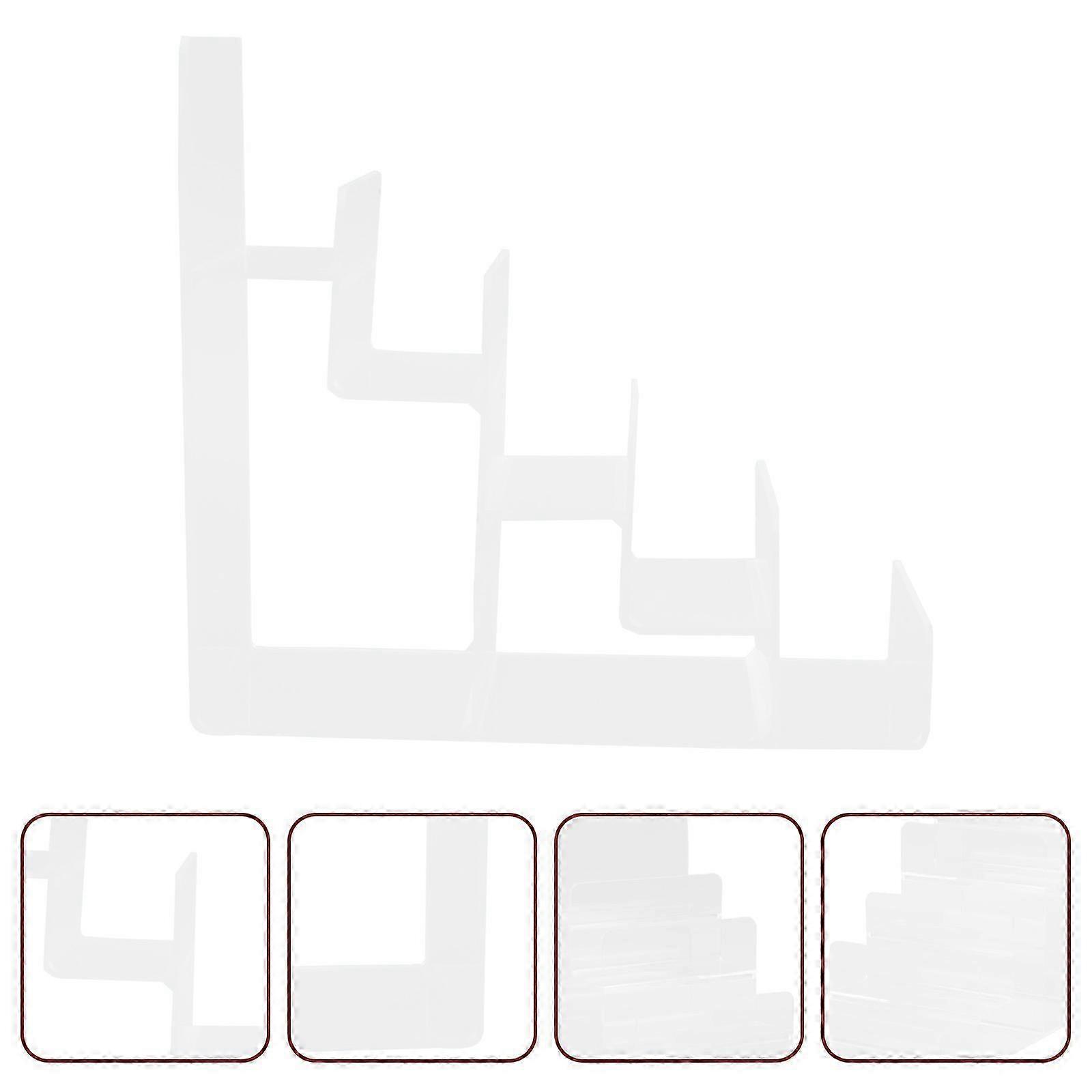 Wallet Display Stand Acrylic Tabletop Storage Rack Multi-layer Display Rack