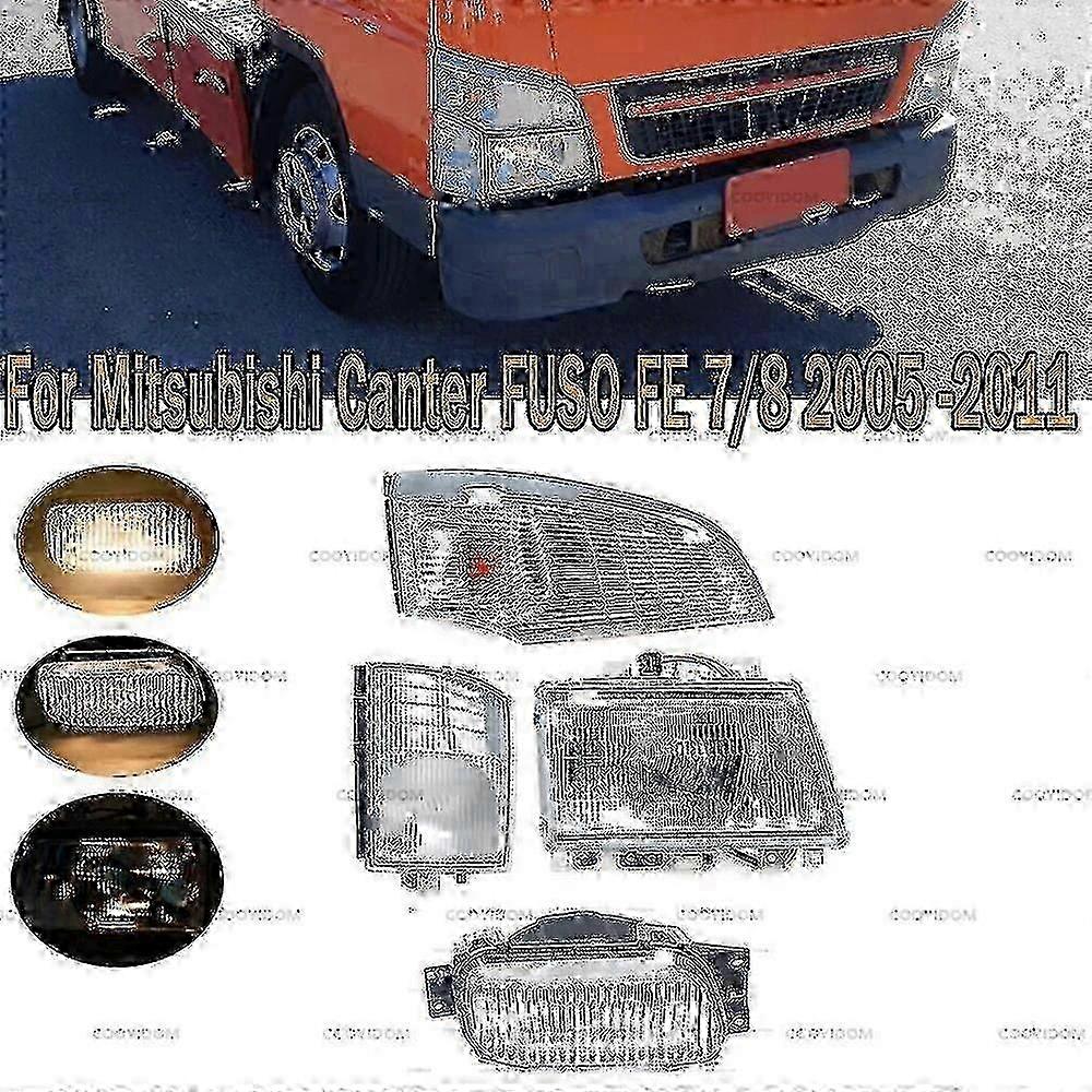 w Front Fog Light, Corner Lamp, Turn Signal Light Assembly for Mitsubishi Canter FUSO FE 7/8 2005 - 2011